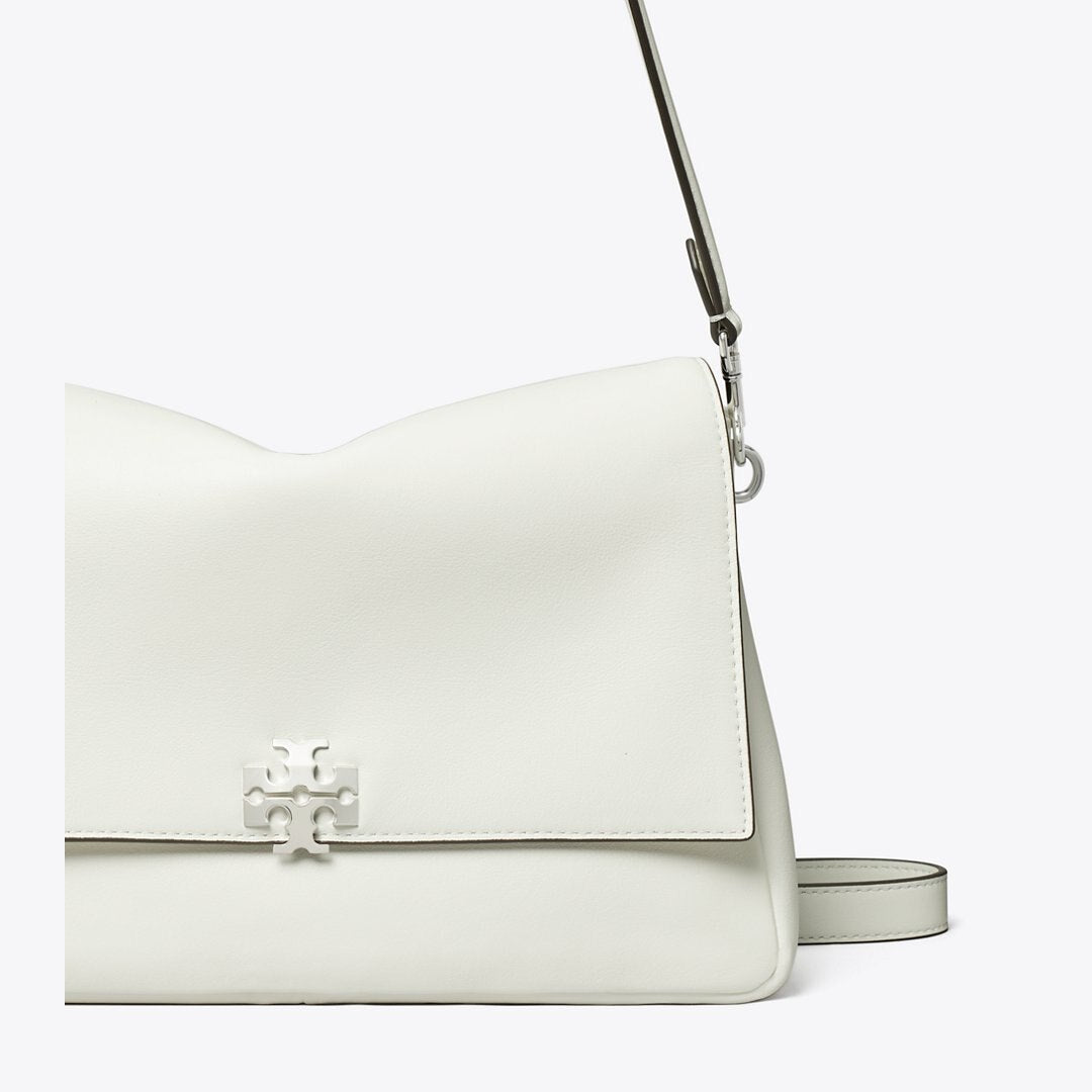 Tory Burch Charlie Shoulder Bag Bianco