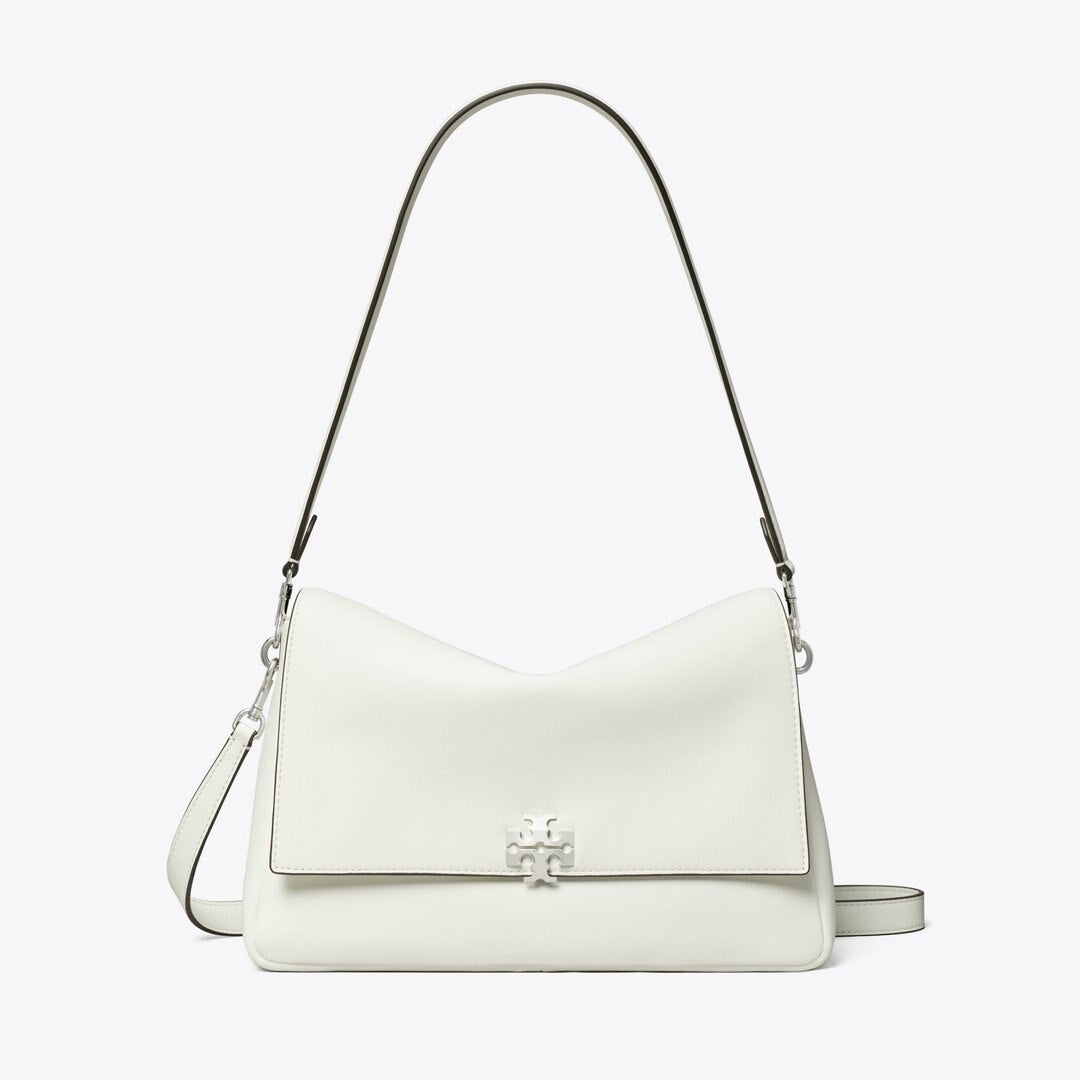 Tory Burch Charlie Shoulder Bag Bianco