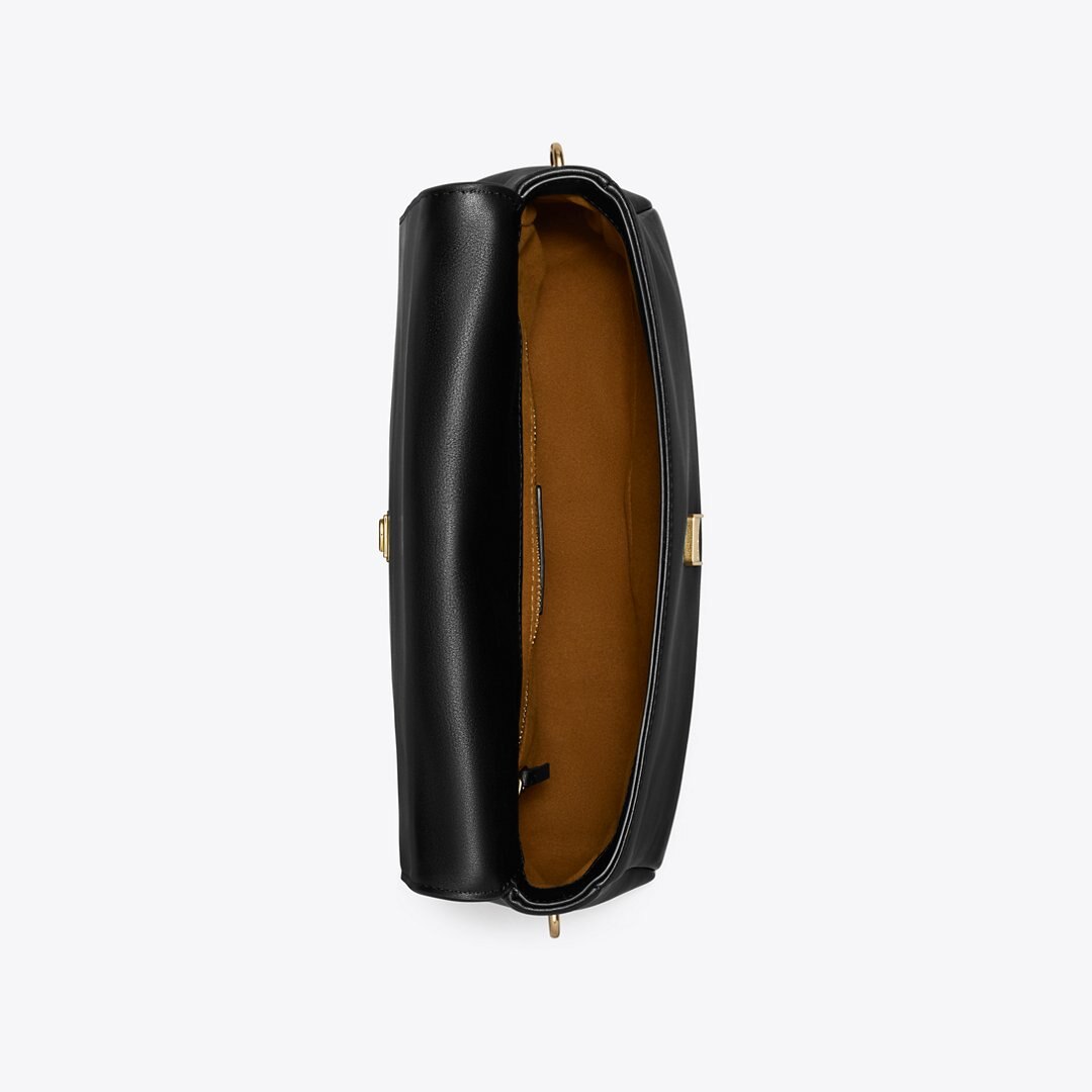 Tory Burch Charlie Shoulder Bag Black