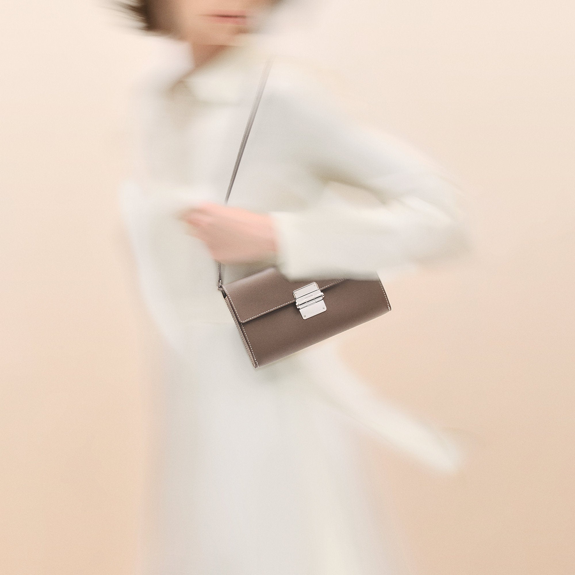 Hermes Charniere To Go Pouch Gold