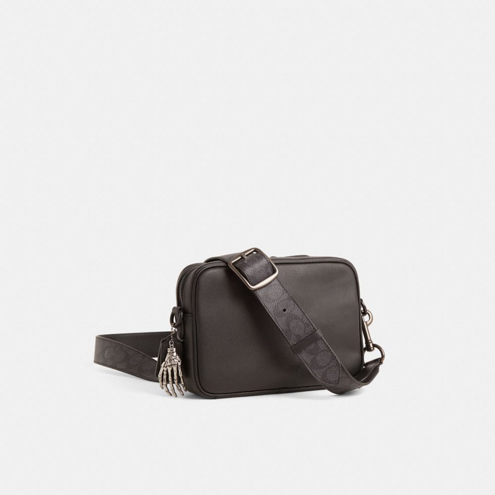 Coach Custom Charter Flap Crossbody Bag 24 Black