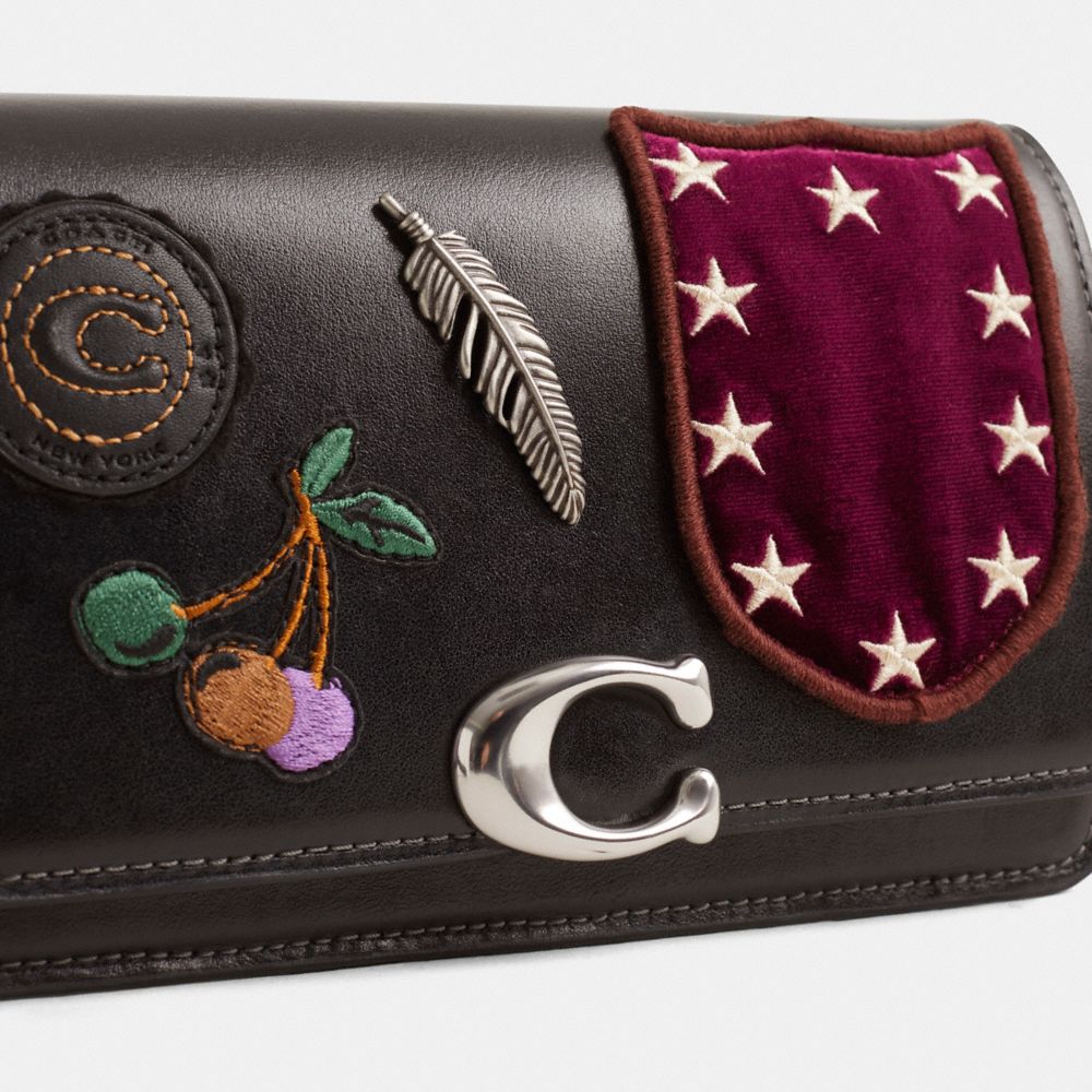 Coach Custom Bandit Belt Bag Silver/Black