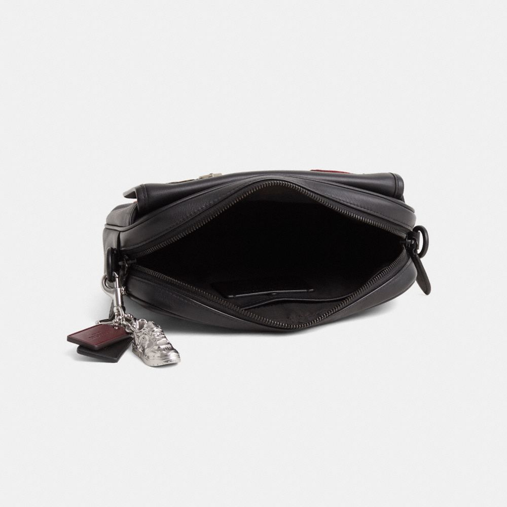Coach Custom Charter Flap Crossbody Bag 24 Black