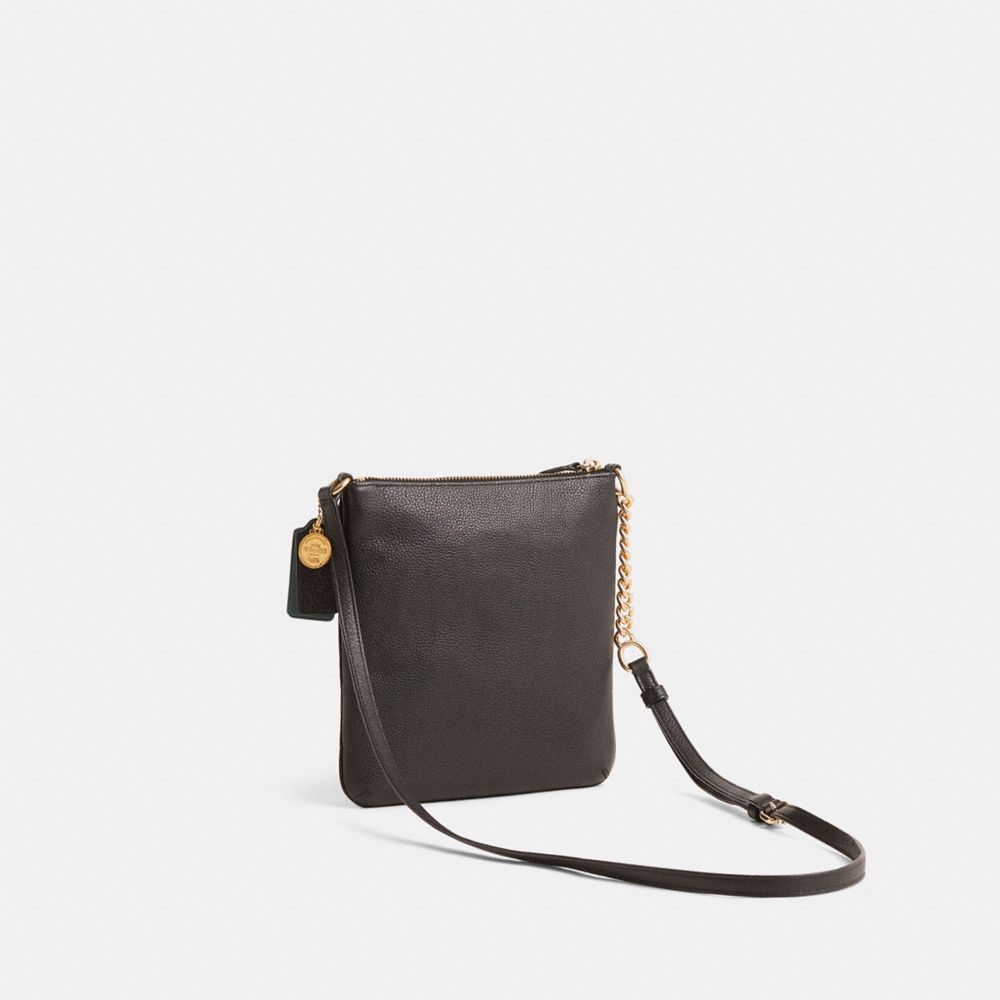 Coach Custom Coach Swagger Swingpack Light Gold/Black