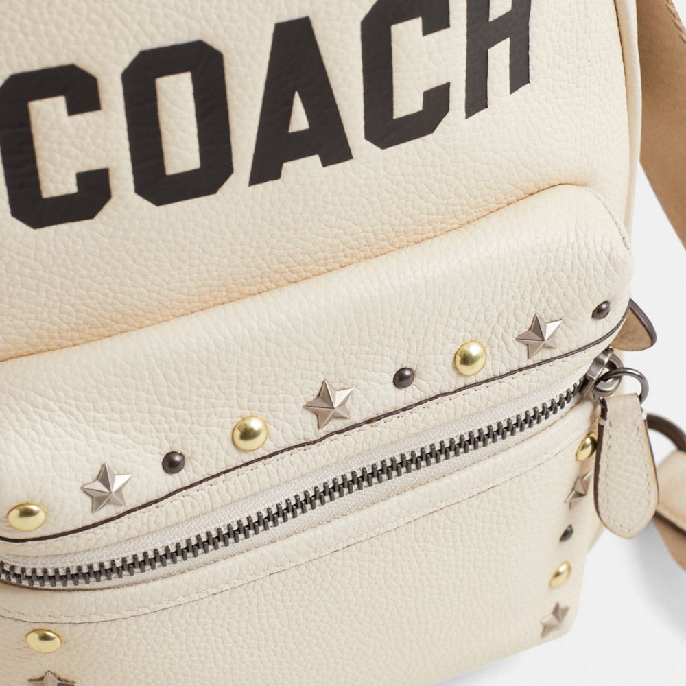 Coach Custom Charter Pack With Coach Graphic Chalk Multi