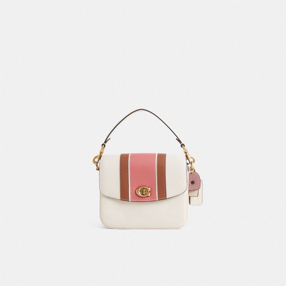 Coach Custom Cassie Crossbody Bag 19 Brass/Chalk