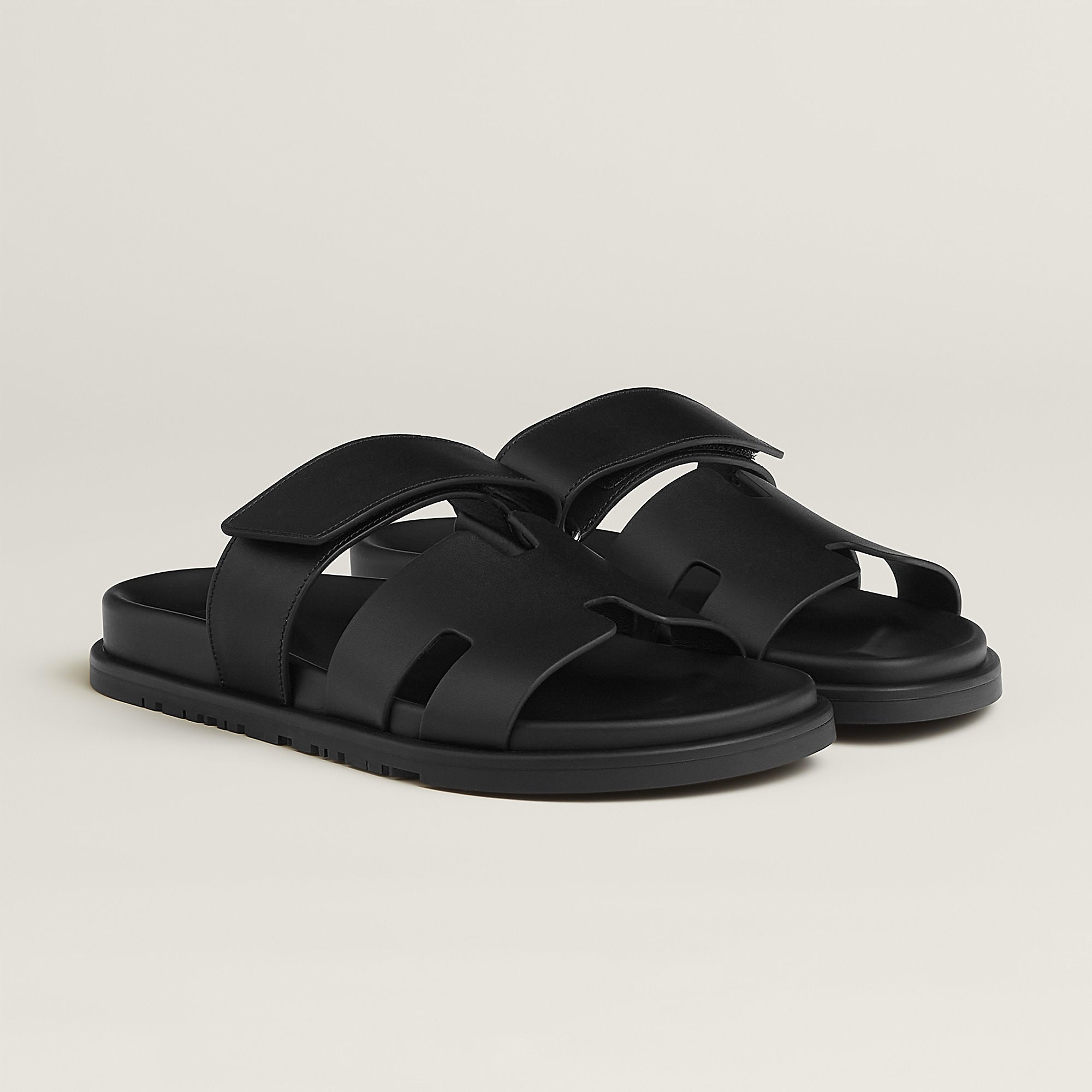 Hermes Chypre Sandal Noir