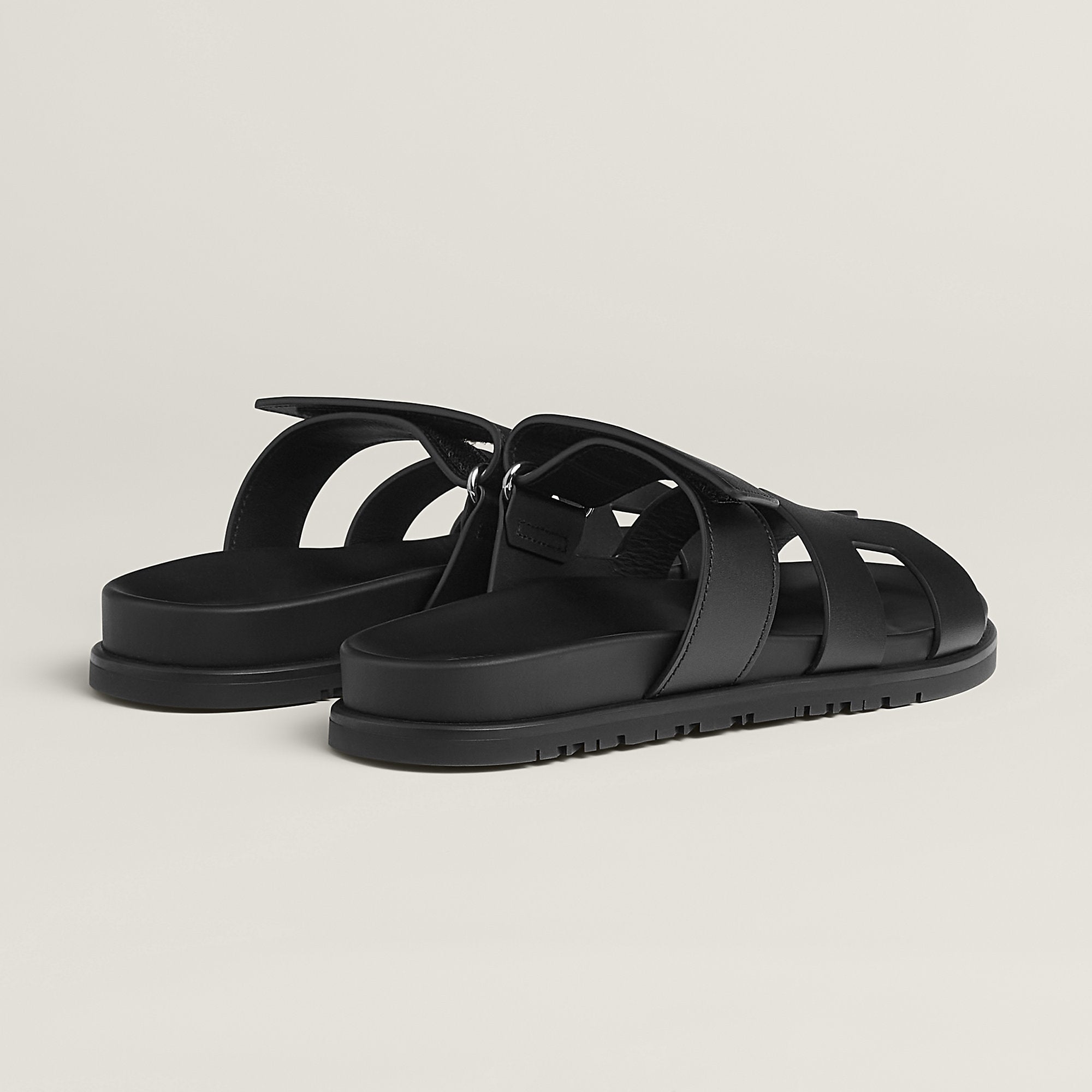 Hermes Chypre Sandal Noir