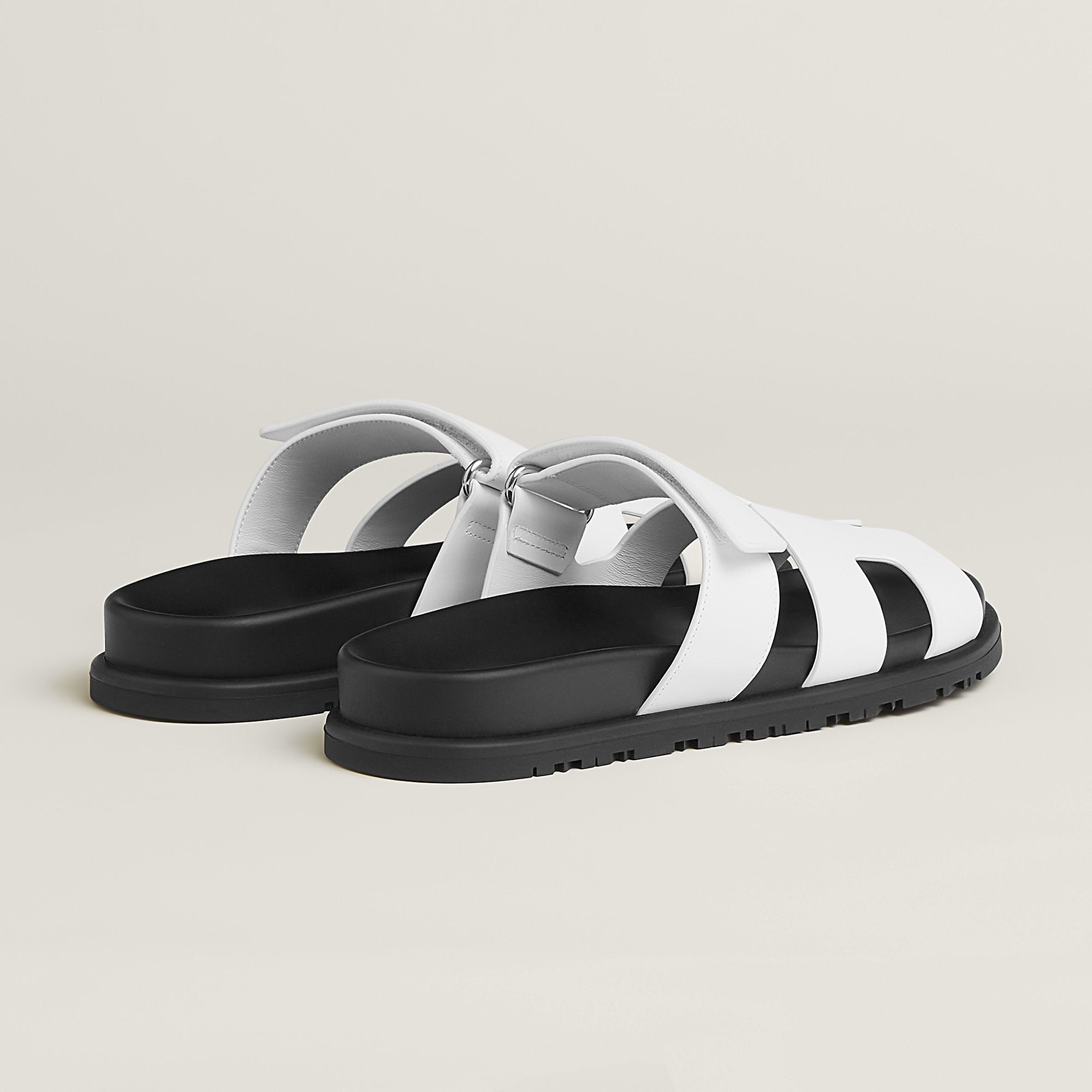 Hermes Chypre Sandal Blanc