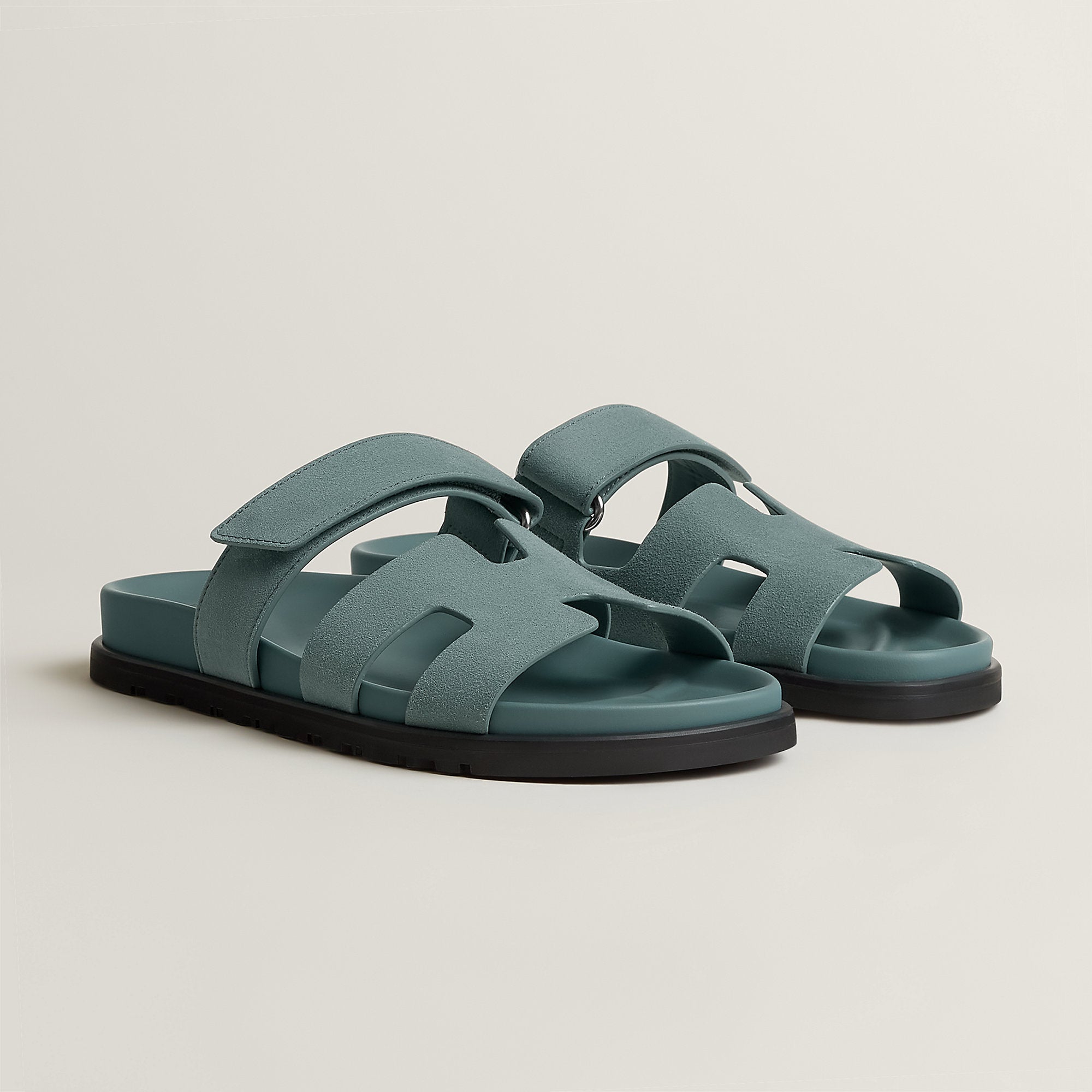 Hermes Chypre Sandal Bleu Tonnerre