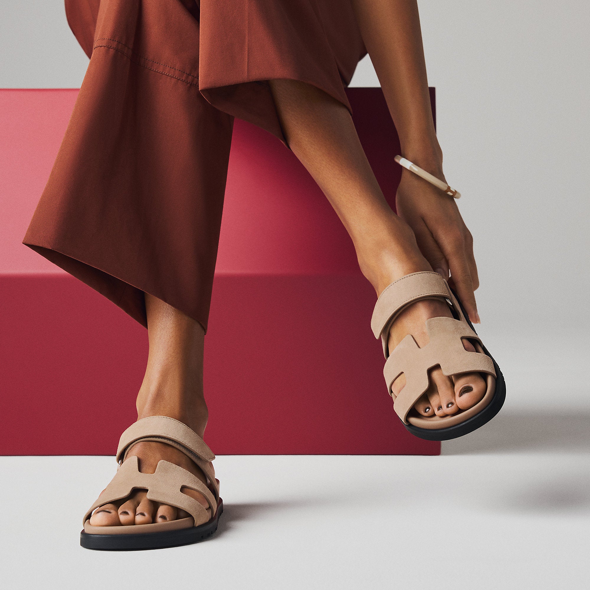 Hermes Chypre Sandal Beige Sable