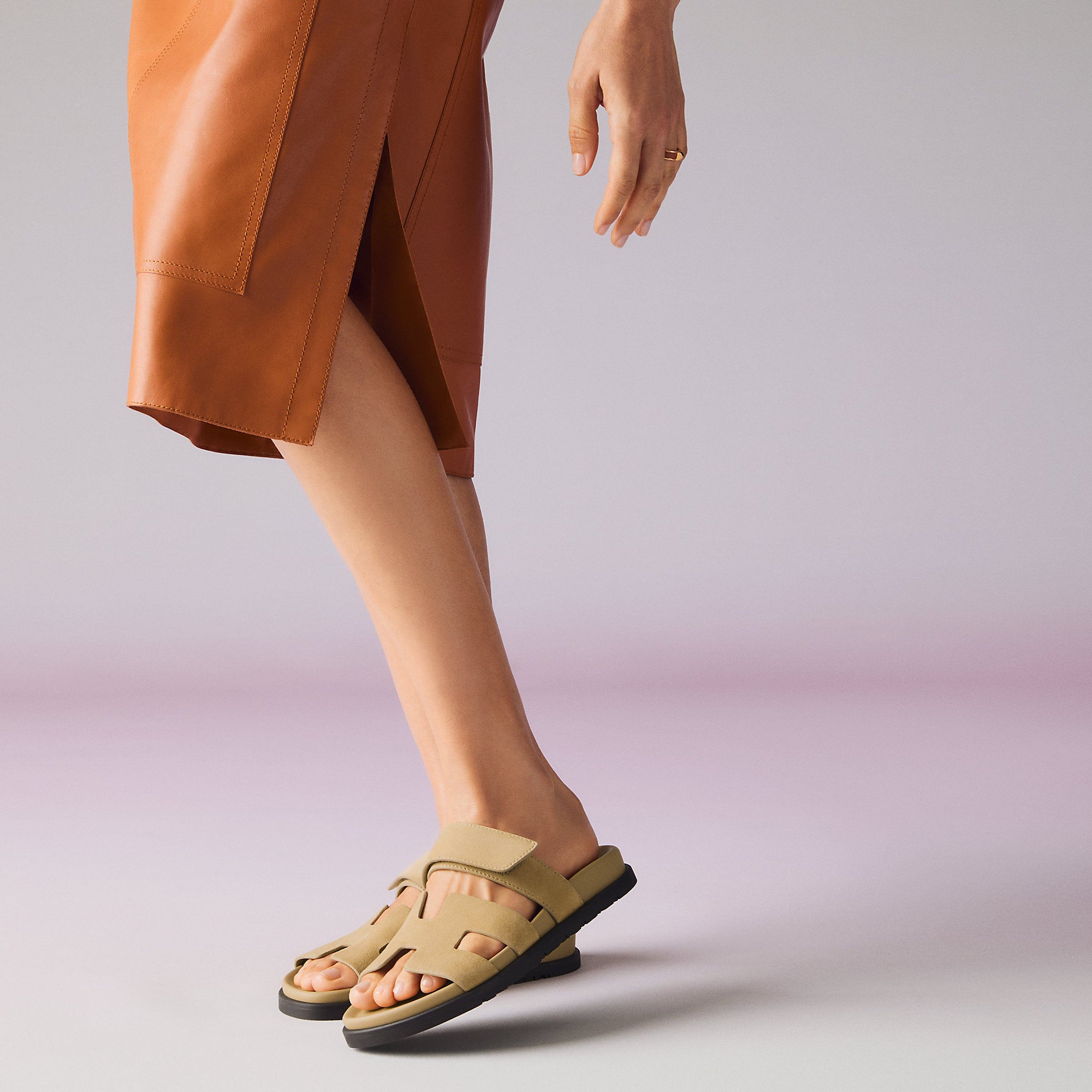 Hermes Chypre Sandal Beige Albtre