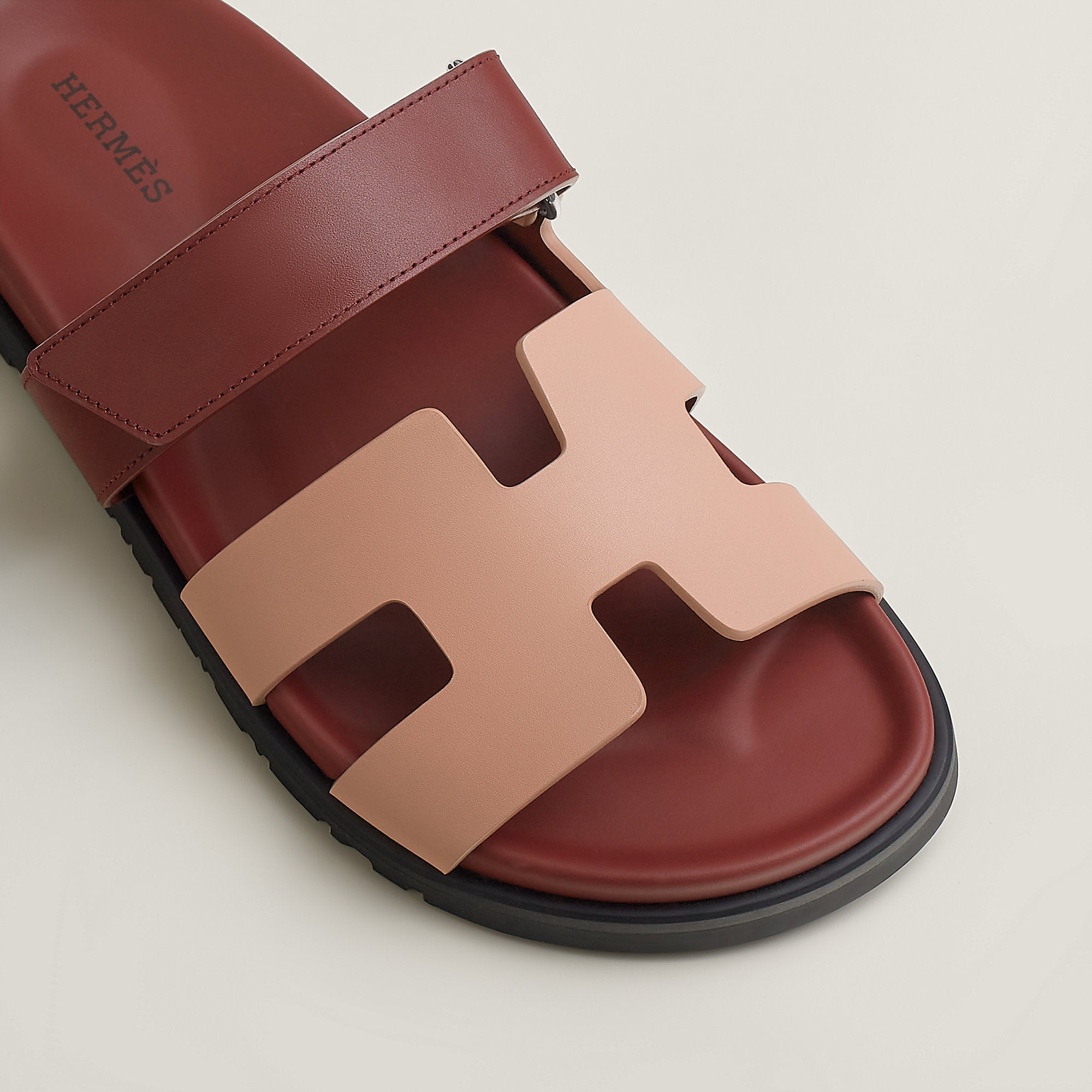 Hermes Chypre Sandal Beige Perlino