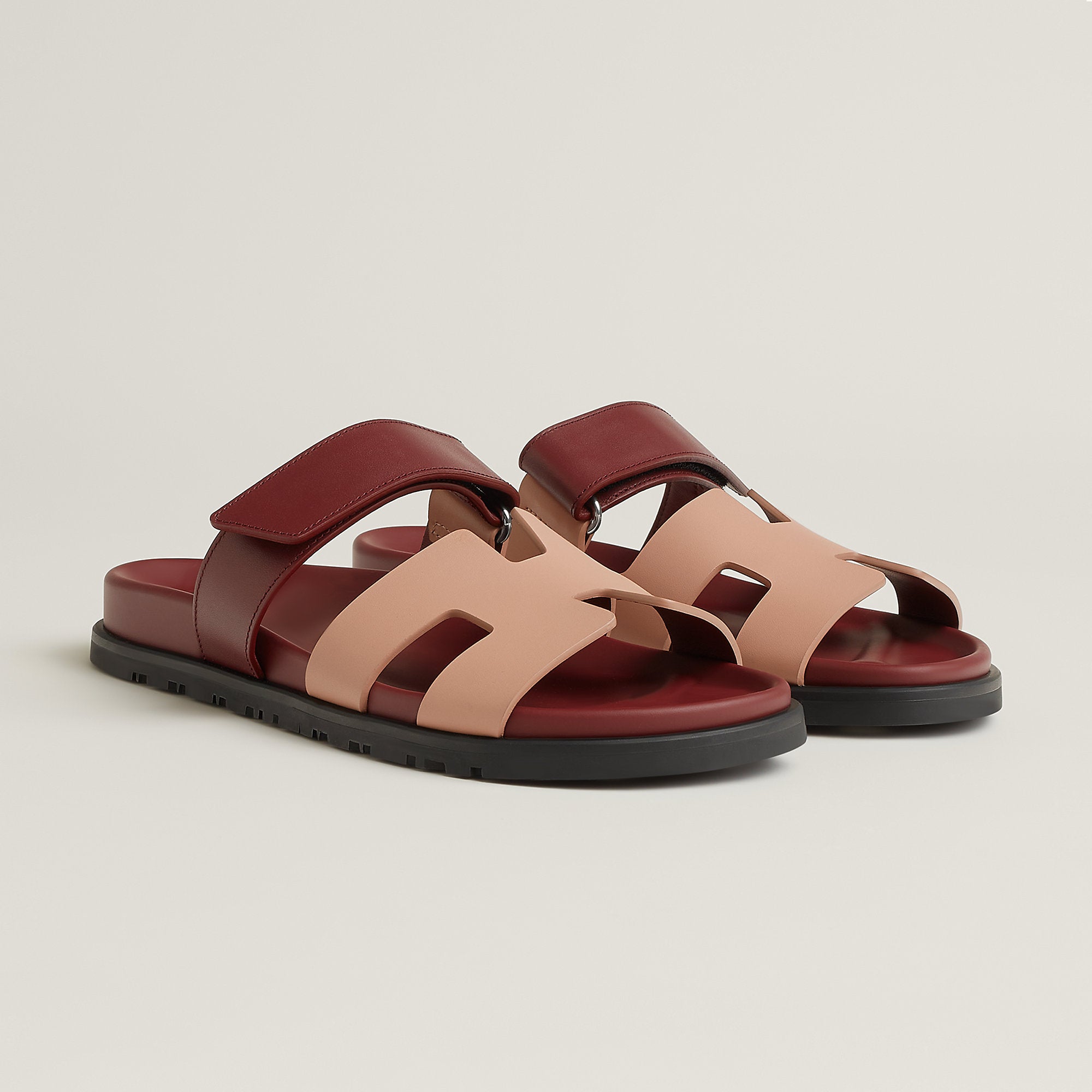 Hermes Chypre Sandal Beige Perlino