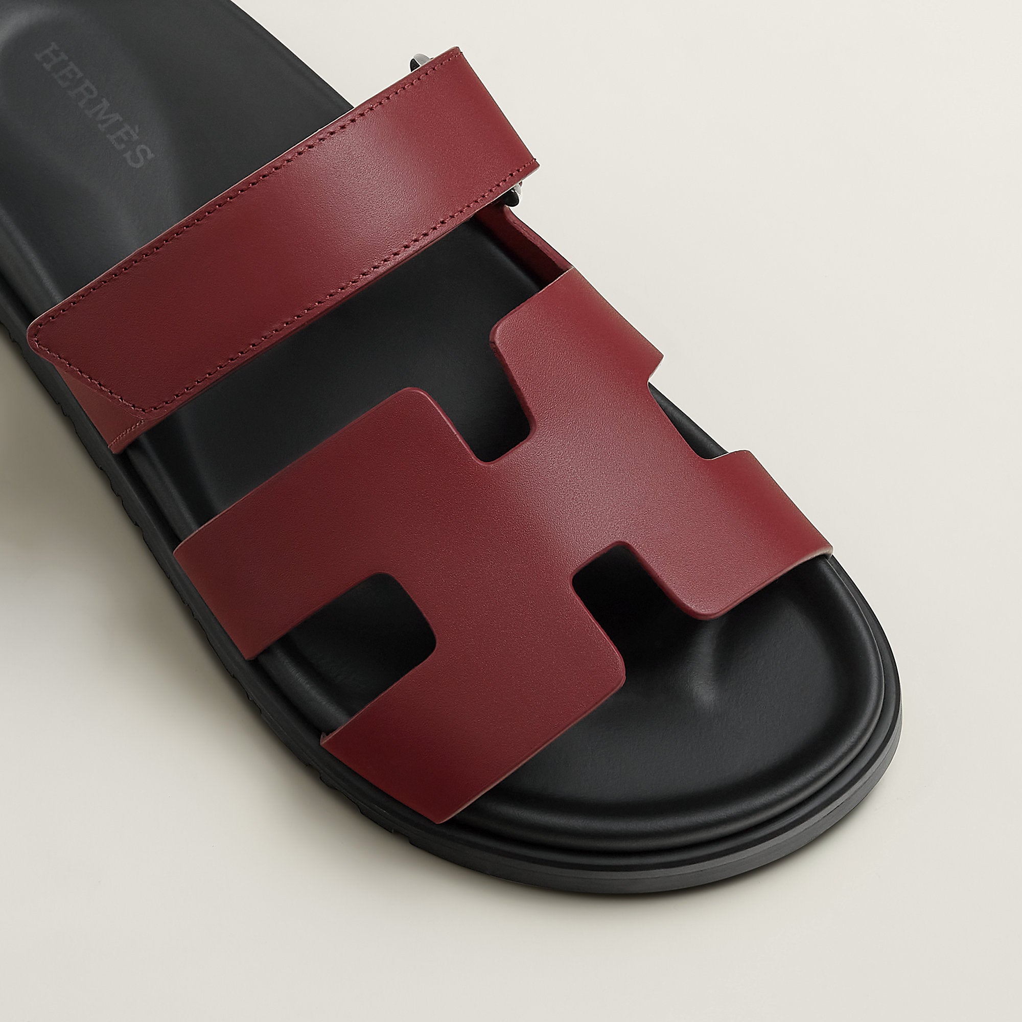 Hermes Chypre Sandal Rouge H