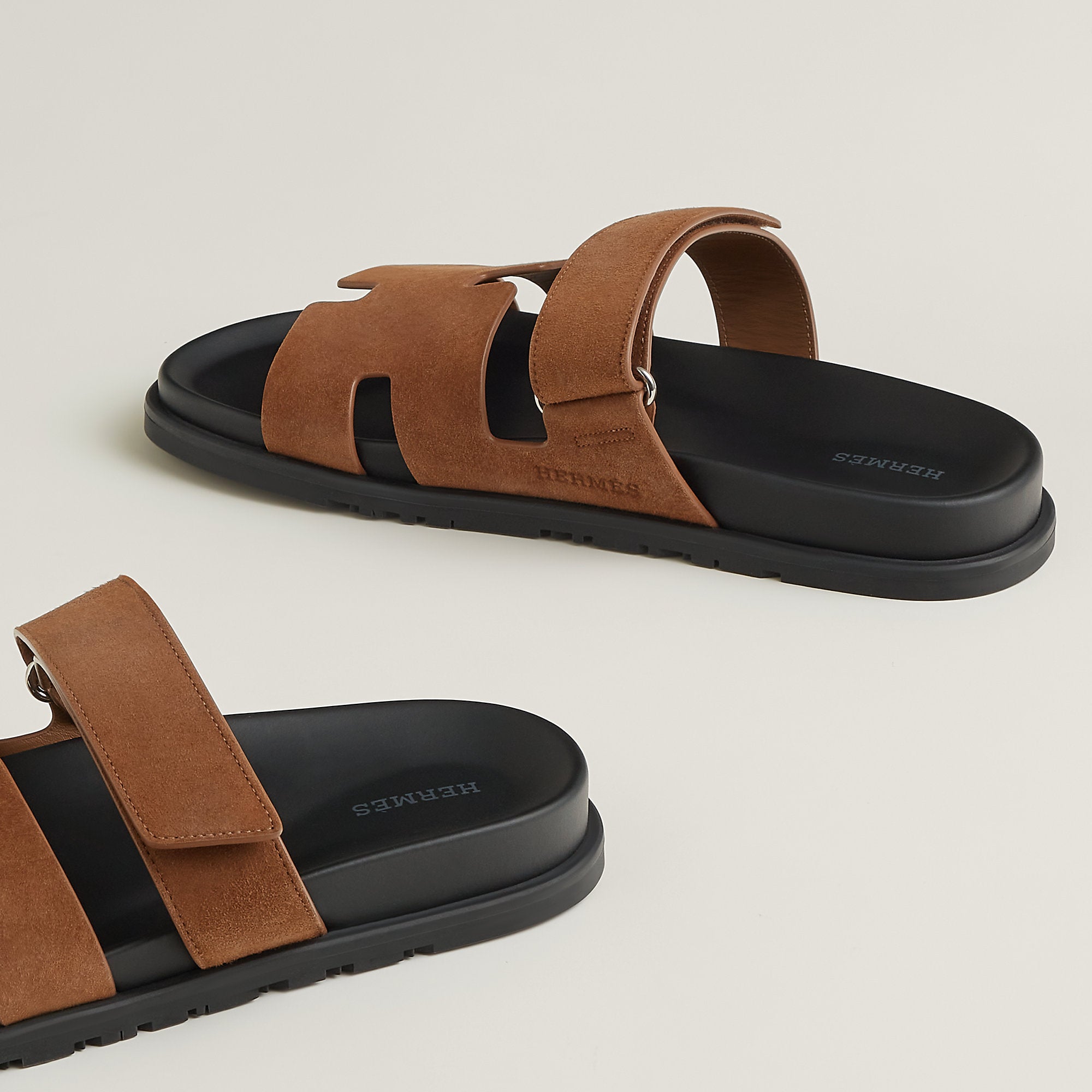 Hermes Chypre Sandal Noir