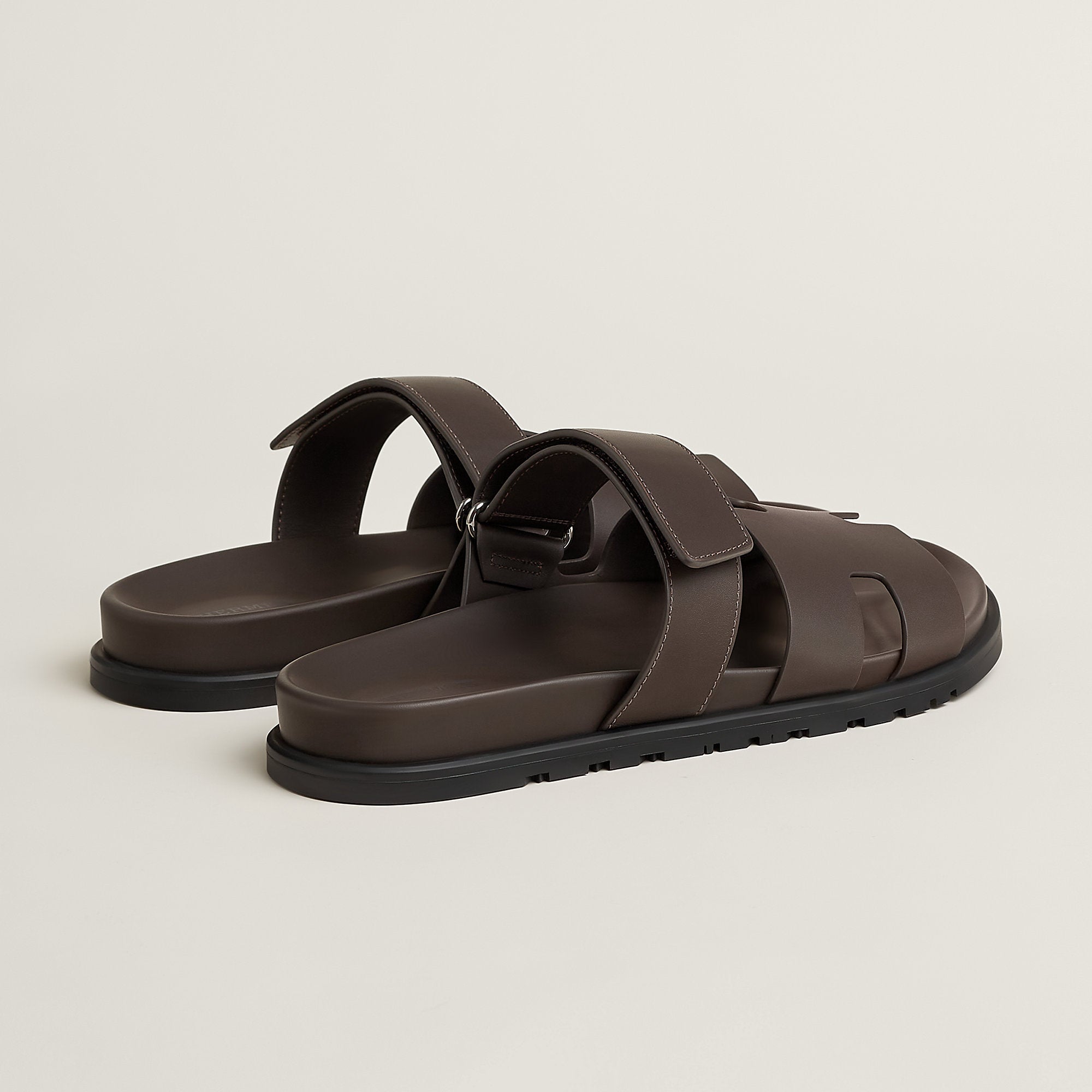 Hermes Chypre Sandal Noir