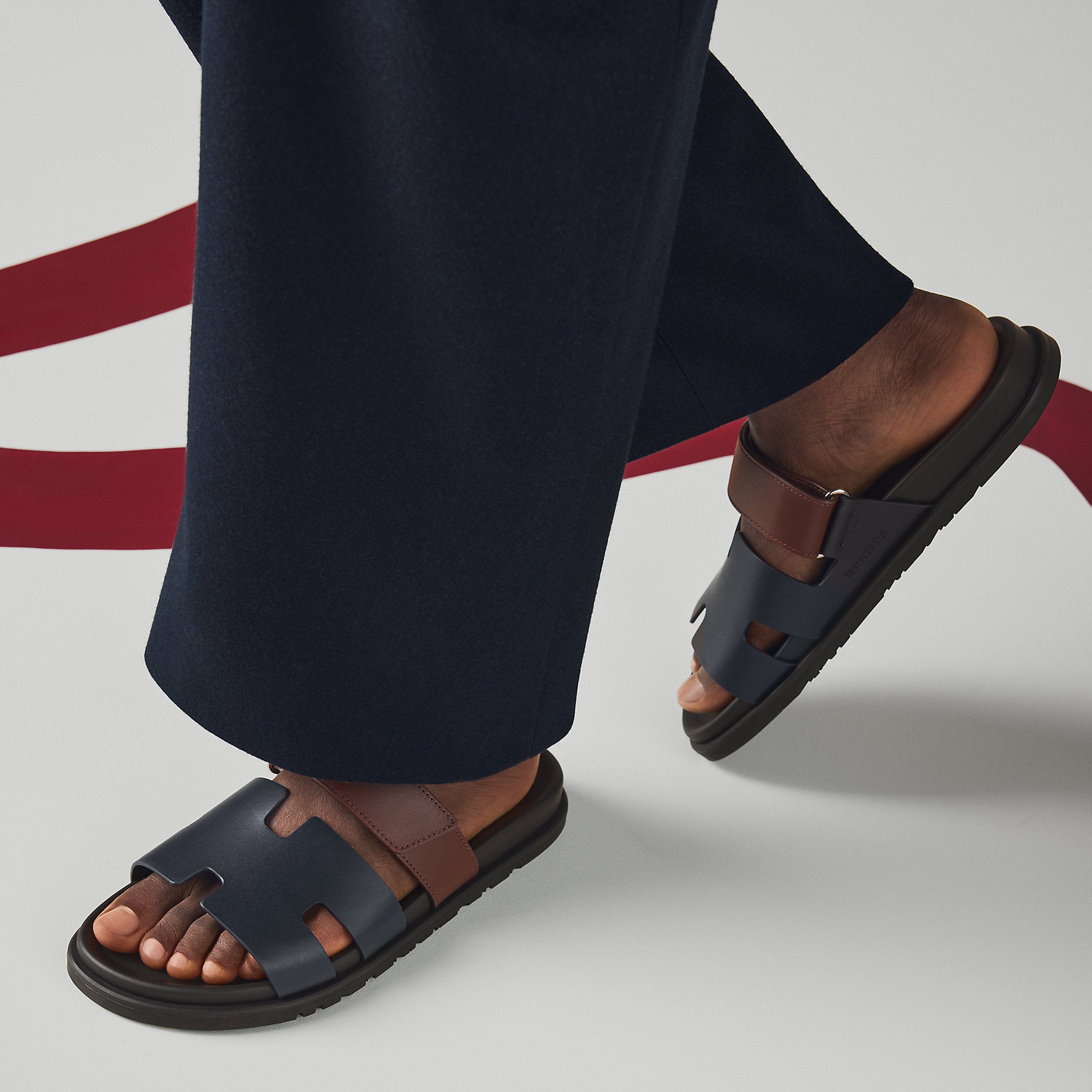 Hermes Chypre Sandal Marine