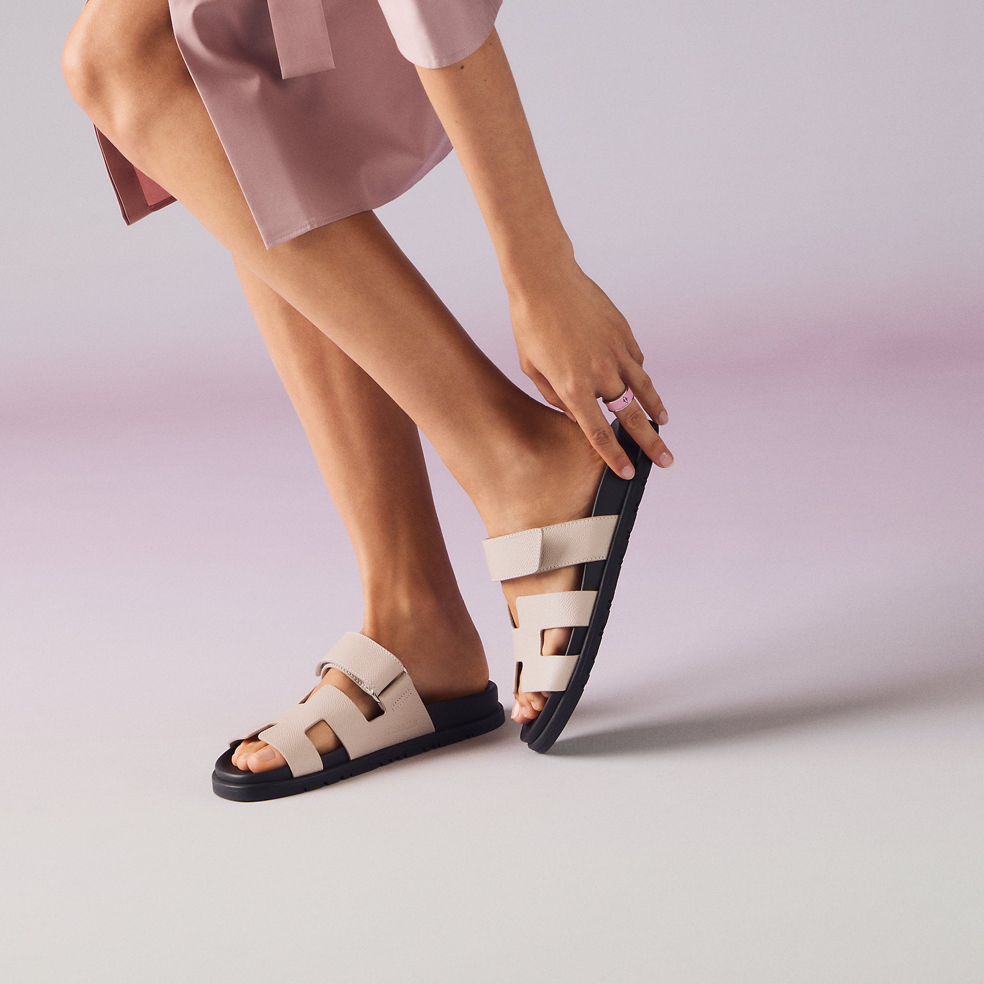 Hermes Chypre Sandal Rose Porcelaine
