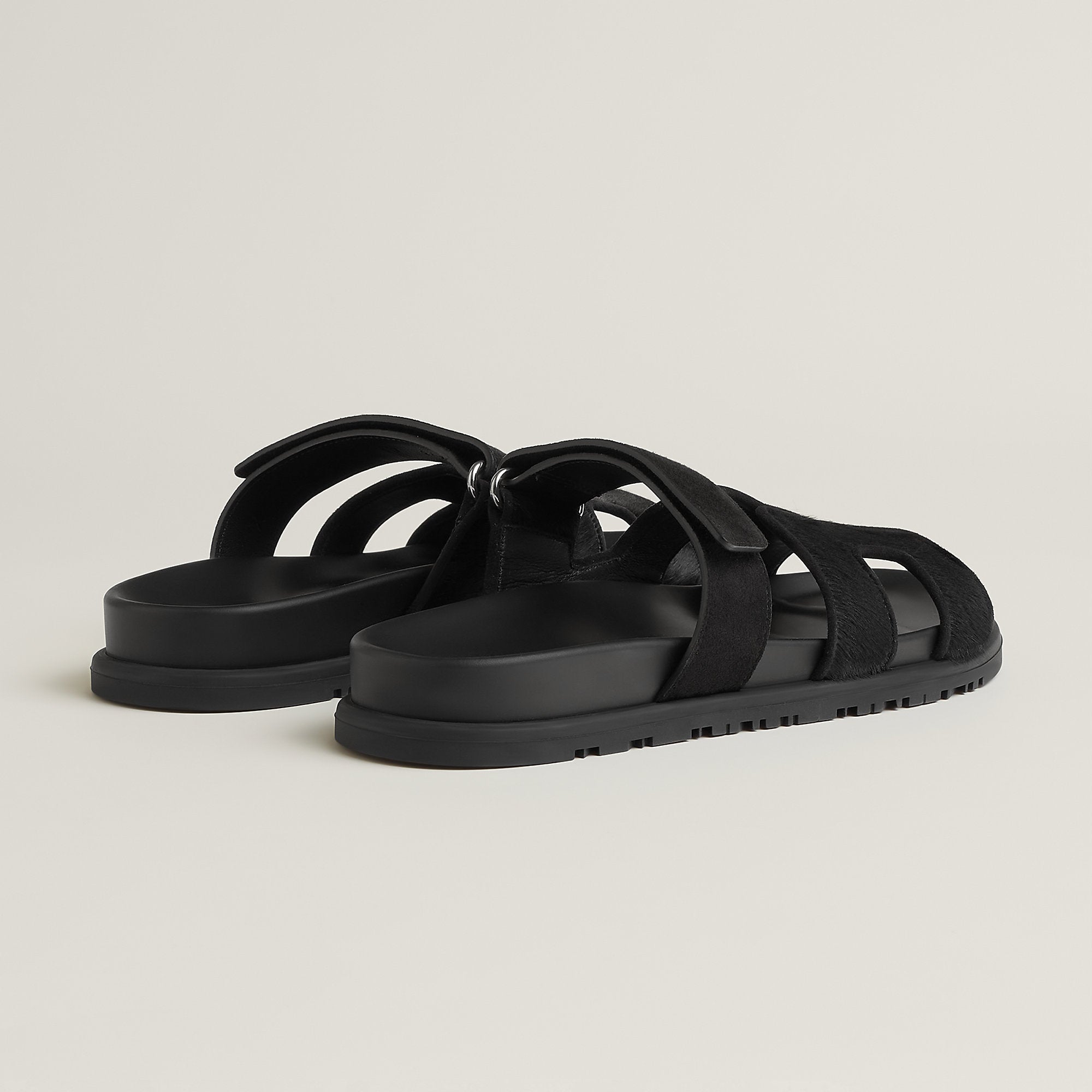 Hermes Chypre Sandal Noir