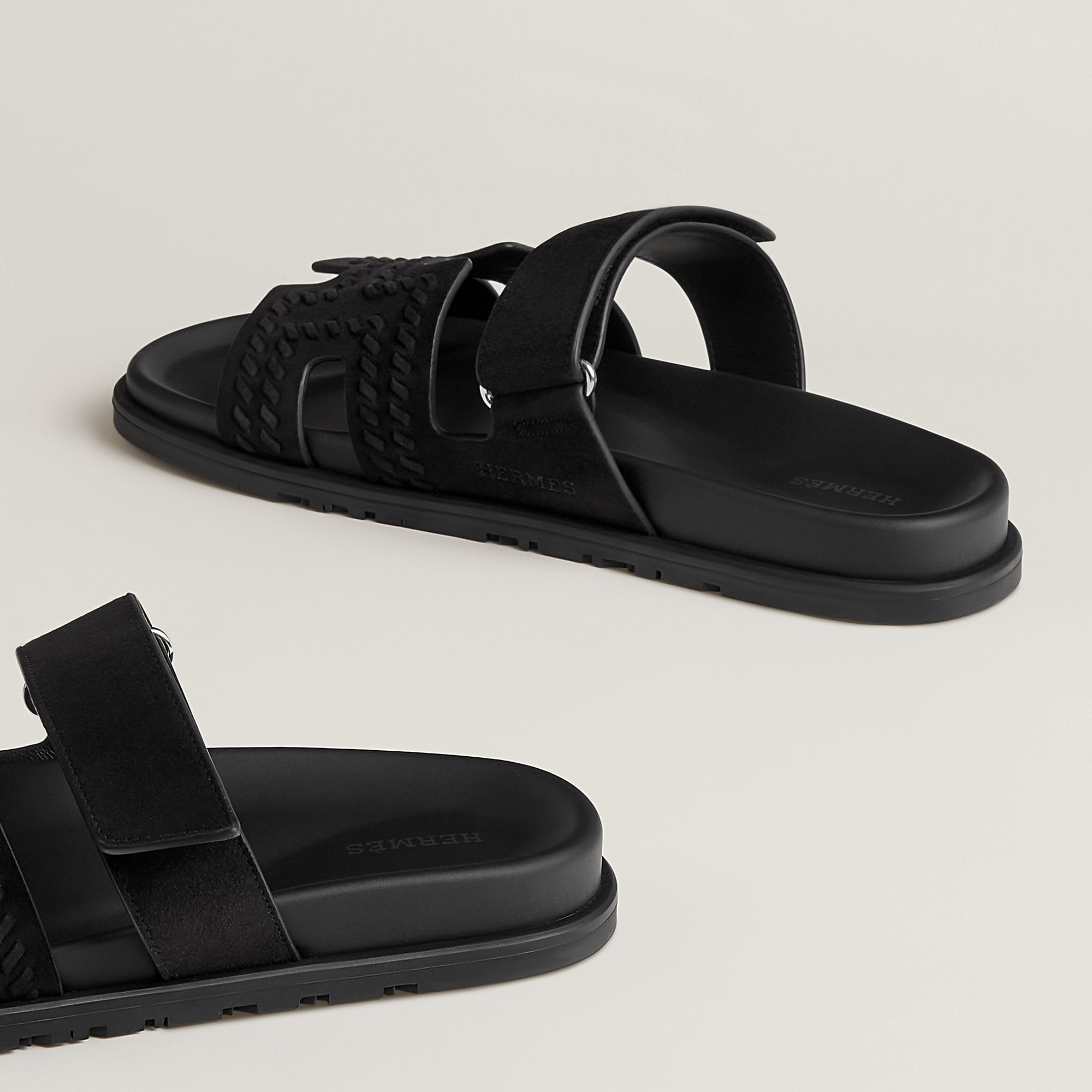 Hermes Chypre Sandal Noir