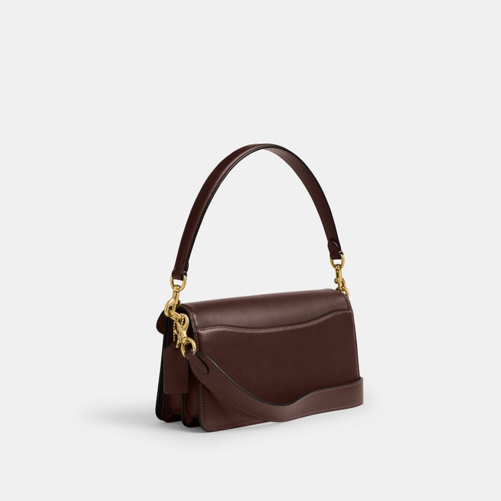 Coach Tabby Shoulder Bag 26 In Signature Canvas Brass Maple