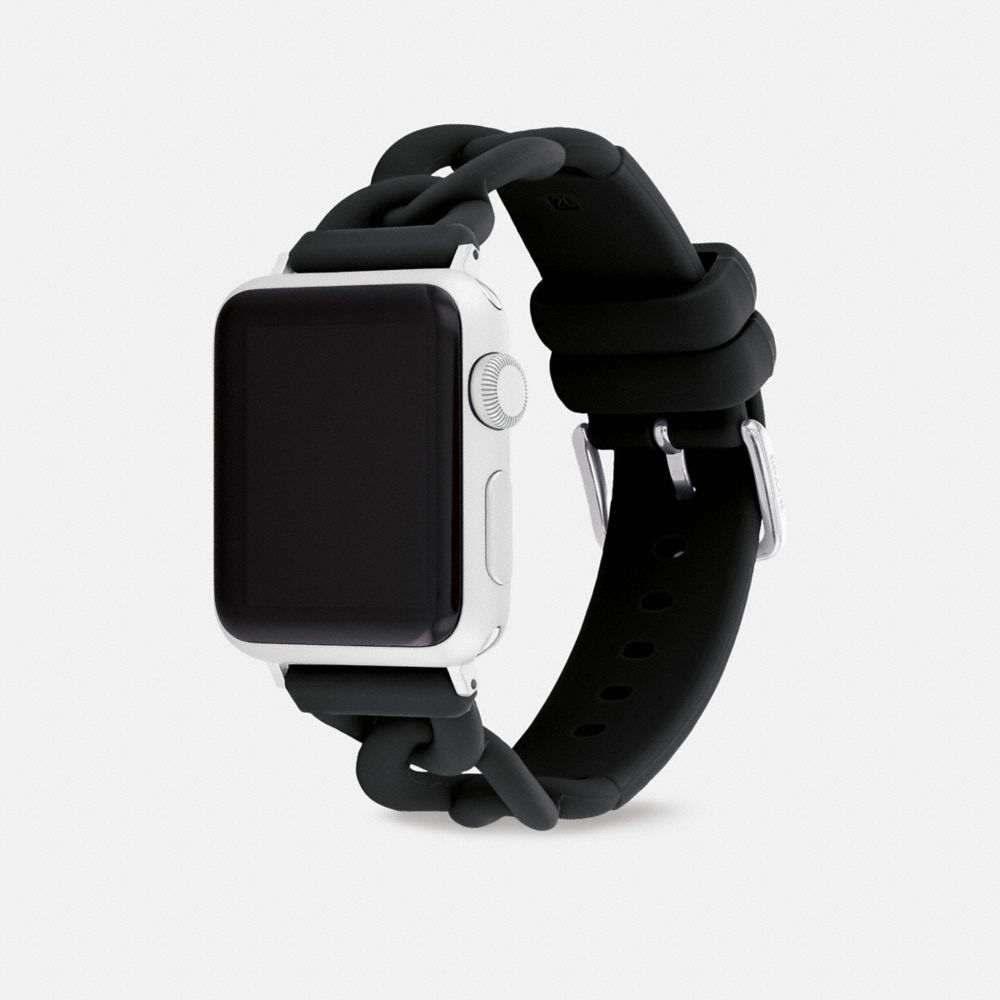 Coach Apple Watch® Strap, 38 Mm And 41 Mm Black