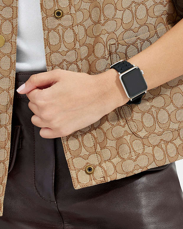 Apple Watch® Strap, 42 Mm And 44 Mm Black Black