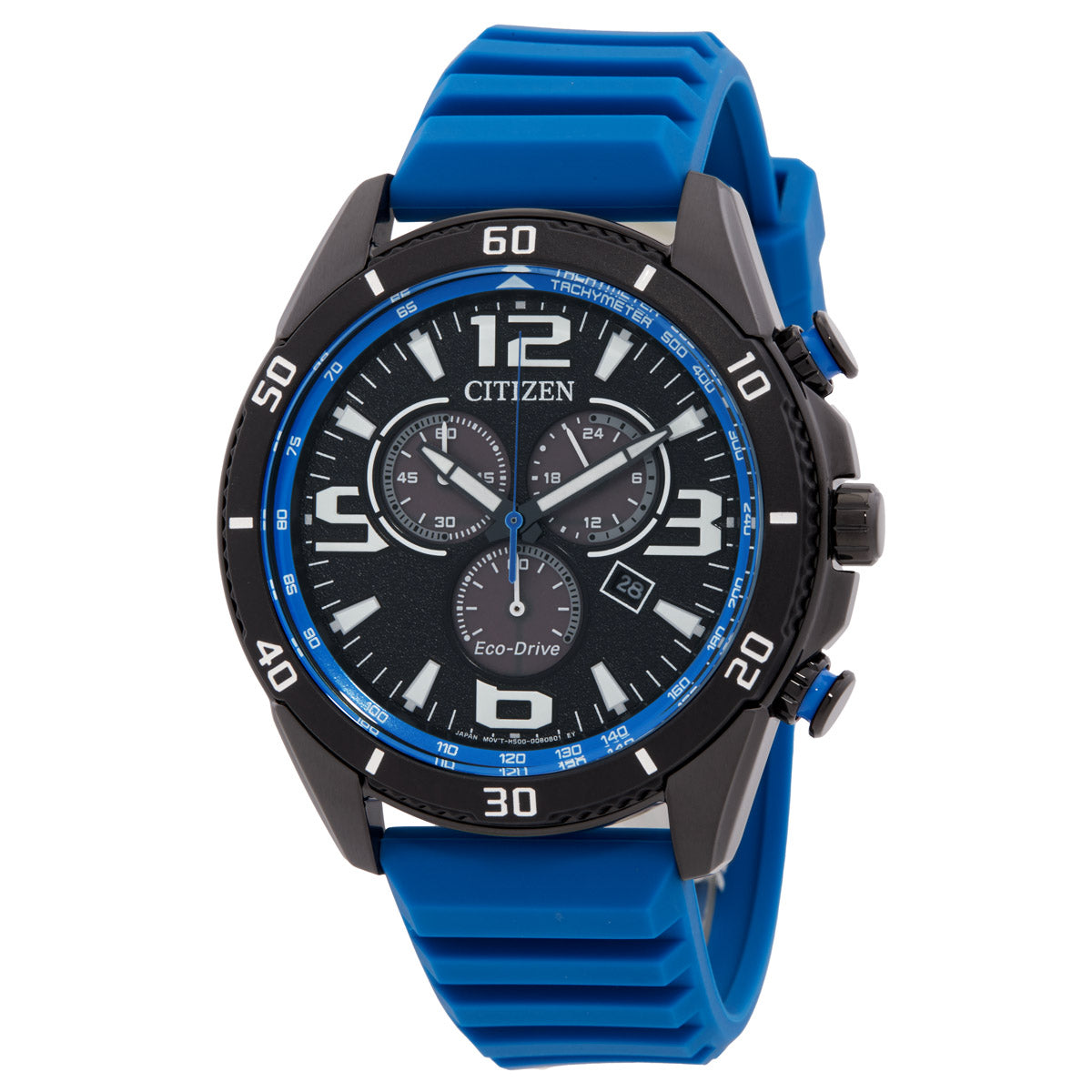 Citizen Brycen Chronograph Black Dial Mens Watch