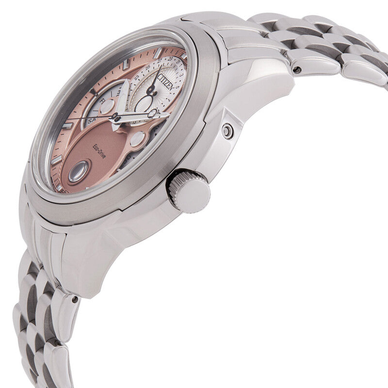 Citizen Calendrier Moon Phase Eco-Drive Salmon Dial Watch