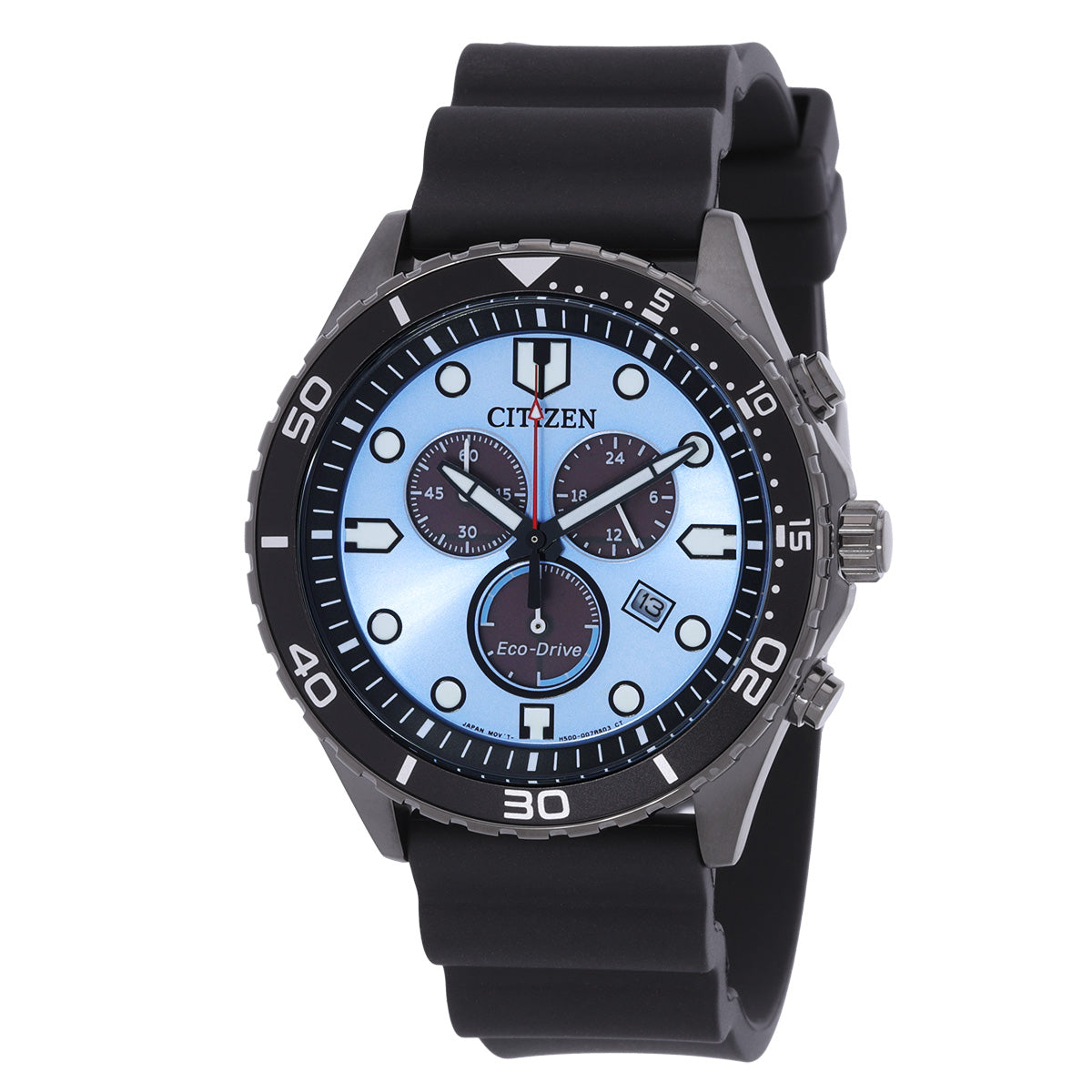 Citizen Chrono Sporty-Aqua Chronograph Blue Dial Mens Watch