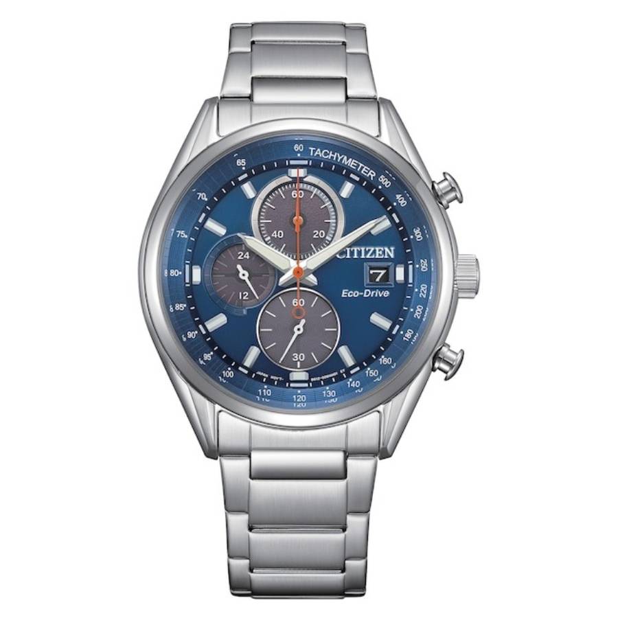 Citizen Chronograph Blue Dial Mens Watch