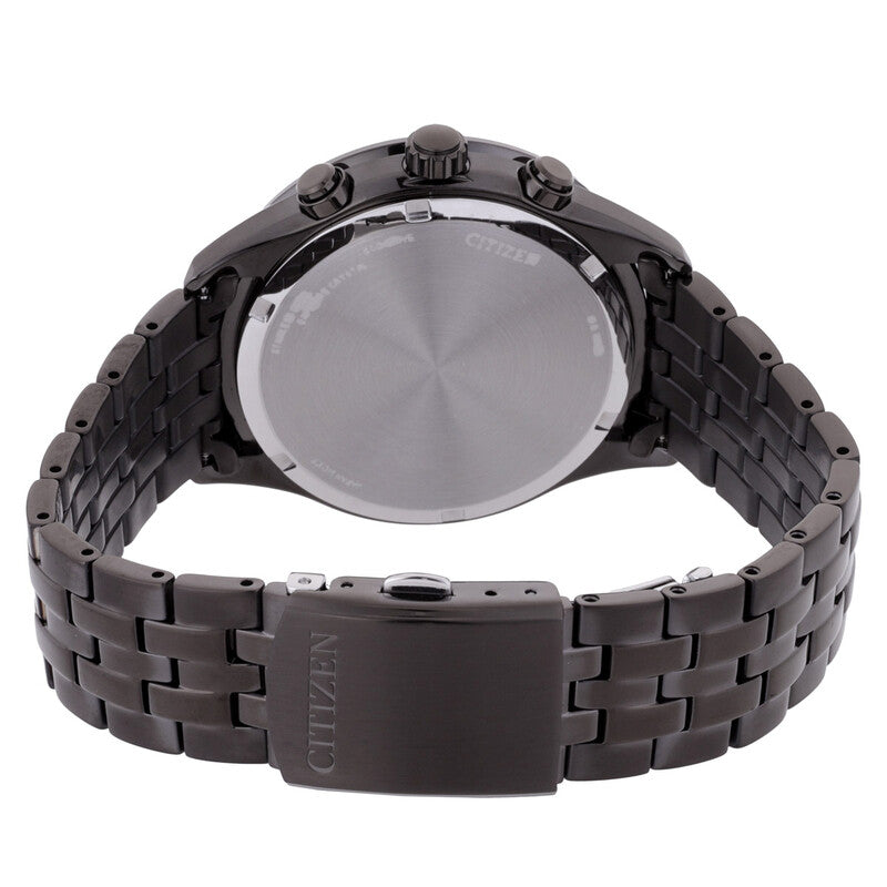 Citizen Chronograph Gmt Blue Dial Mens Watch