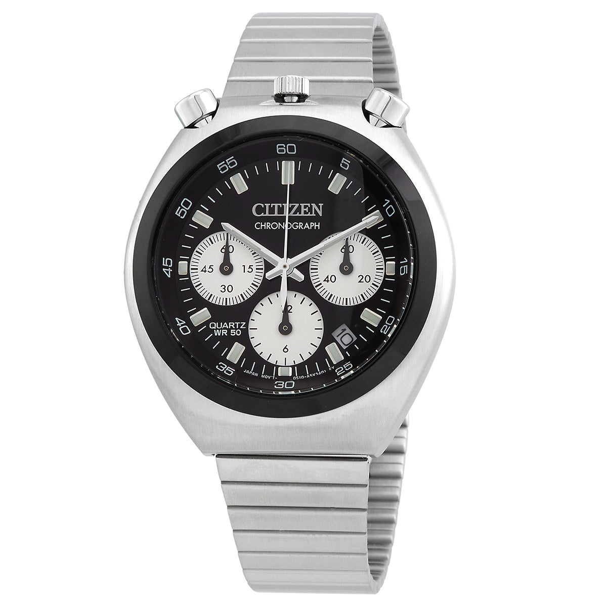 Citizen Chronograph Quartz Black Dial Mens Watch
