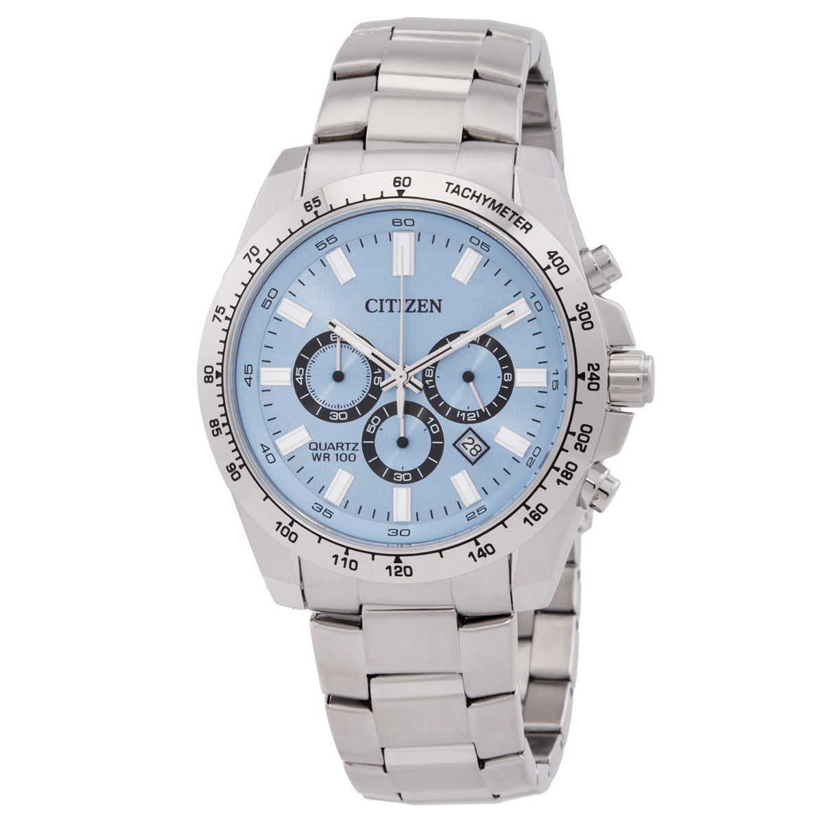 Citizen Chronograph Quartz Blue Dial Watch