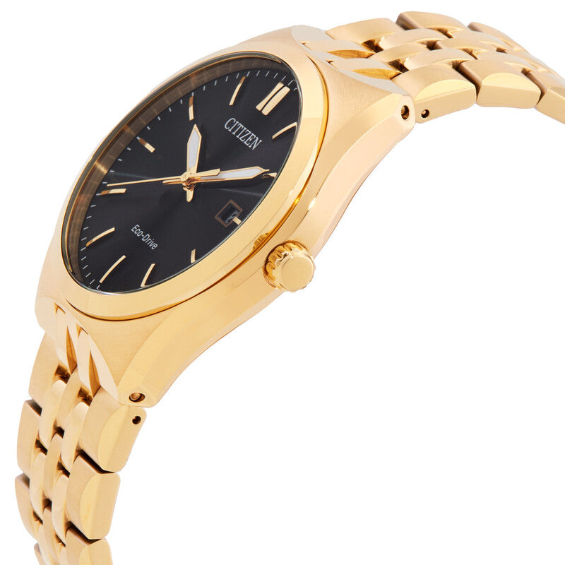 Citizen Corso Eco-Drive Black Dial Mens Watch