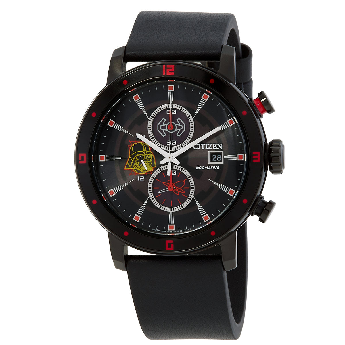 Citizen Darth Vader Chronograph Black Dial Mens Watch