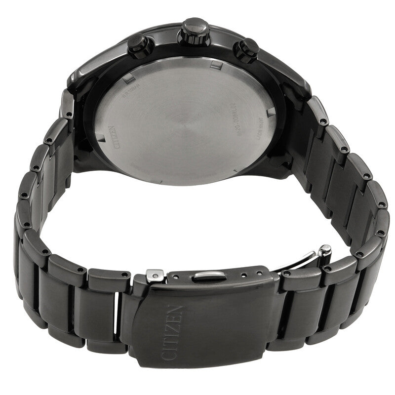 Citizen Eco-Drive Chronograph Black Dial Mens Watch