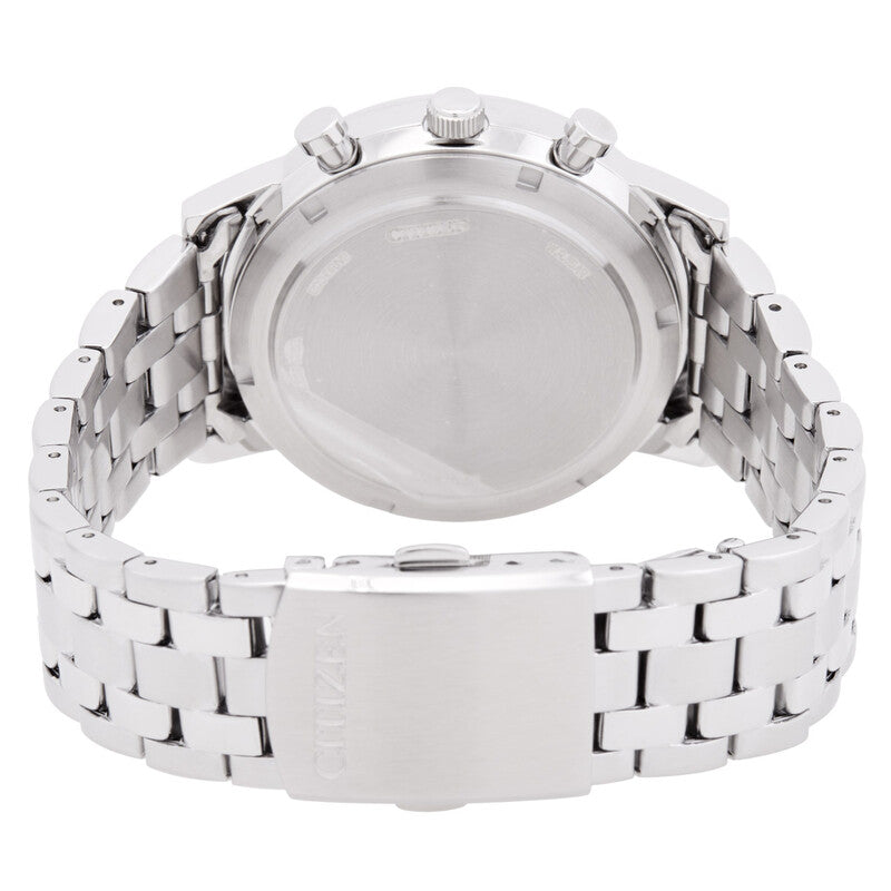 Citizen Eco-Drive Chronograph White Dial Mens Watch