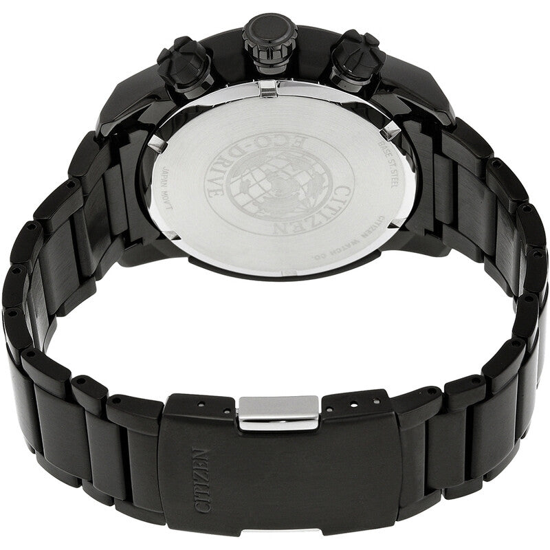 Citizen Ecosphere Eco-Drive Black Dial Mens Watch