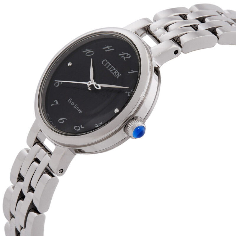 Citizen L Classic Eco-Drive Black Dial Women's Watch