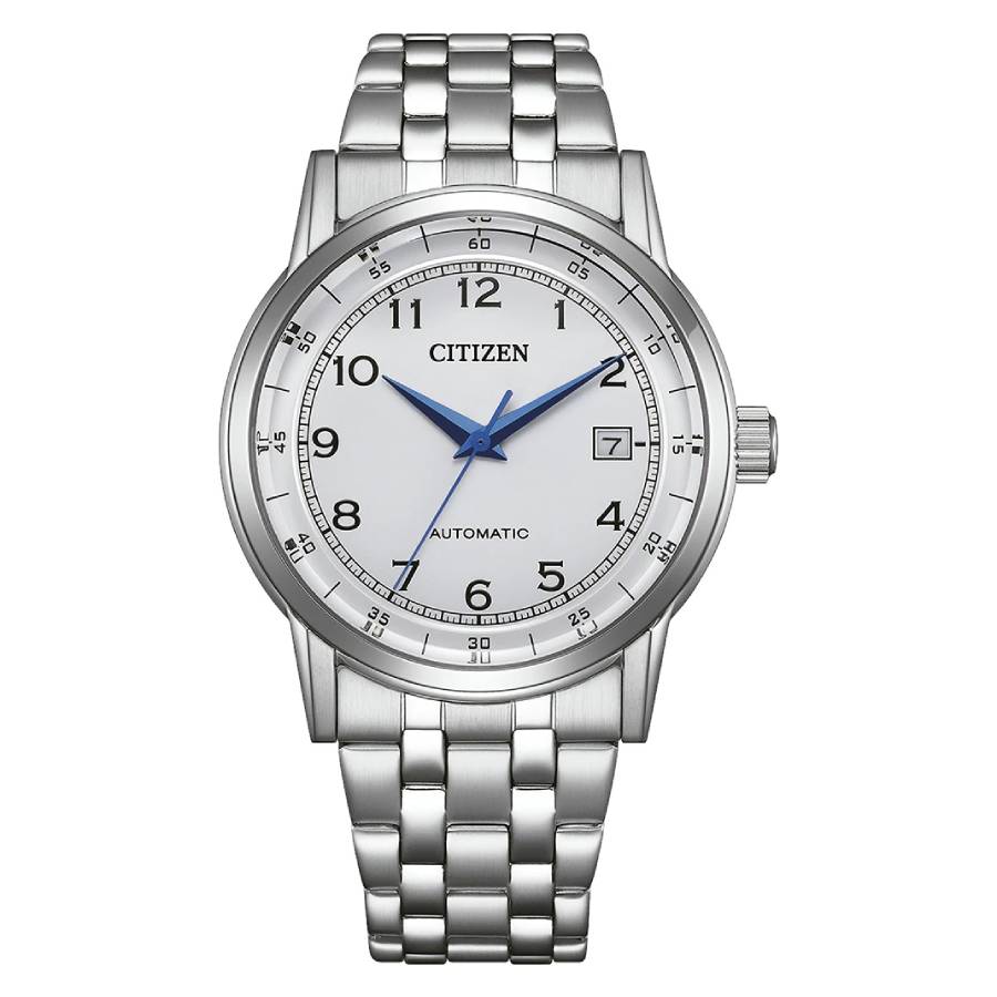 Citizen Mechanical Automatic White Dial Mens Watch