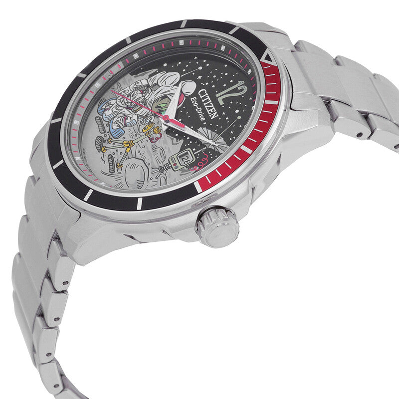 Citizen Mickey Astronaut Eco-Drive Coke Bezel Mens Watch