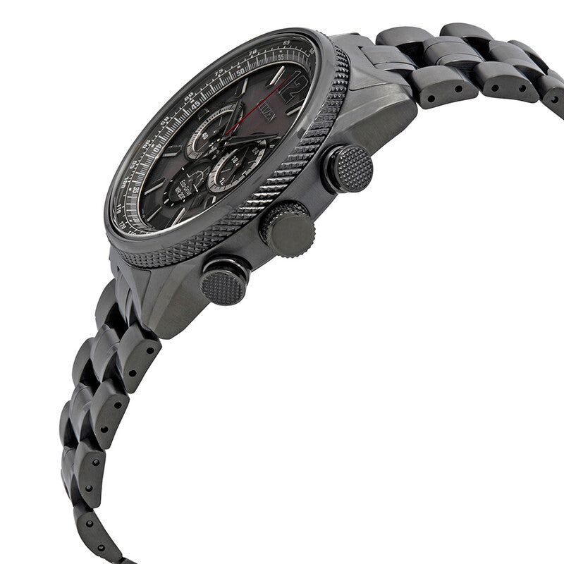 Citizen Nighthawk Chronograph Charcoal Grey Dial Mens Watch