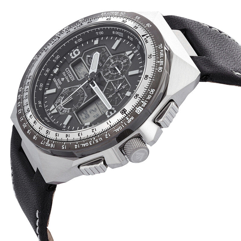 Citizen Promaster Skyhawk A-T Chronograph Black Dial Mens Watch