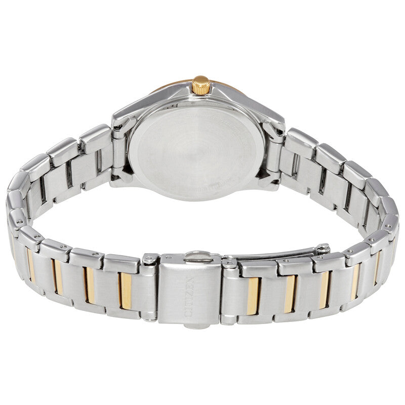 Citizen Quartz Blue Dial Two-Tone Women's Watch
