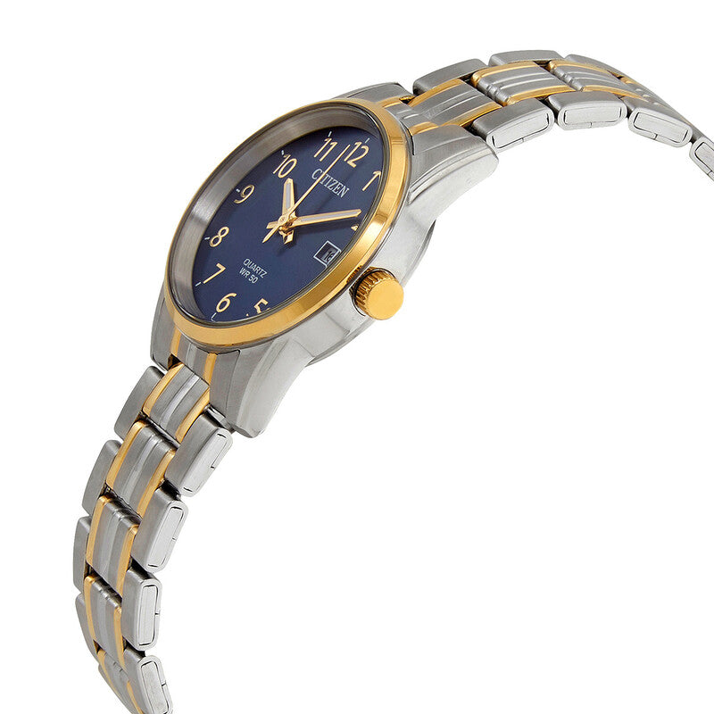 Citizen Quartz Blue Dial Two-Tone Women's Watch