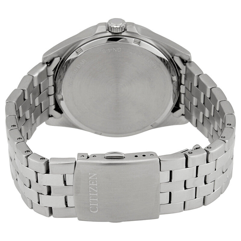 Citizen Quartz White Dial Stainless Steel Mens Watch