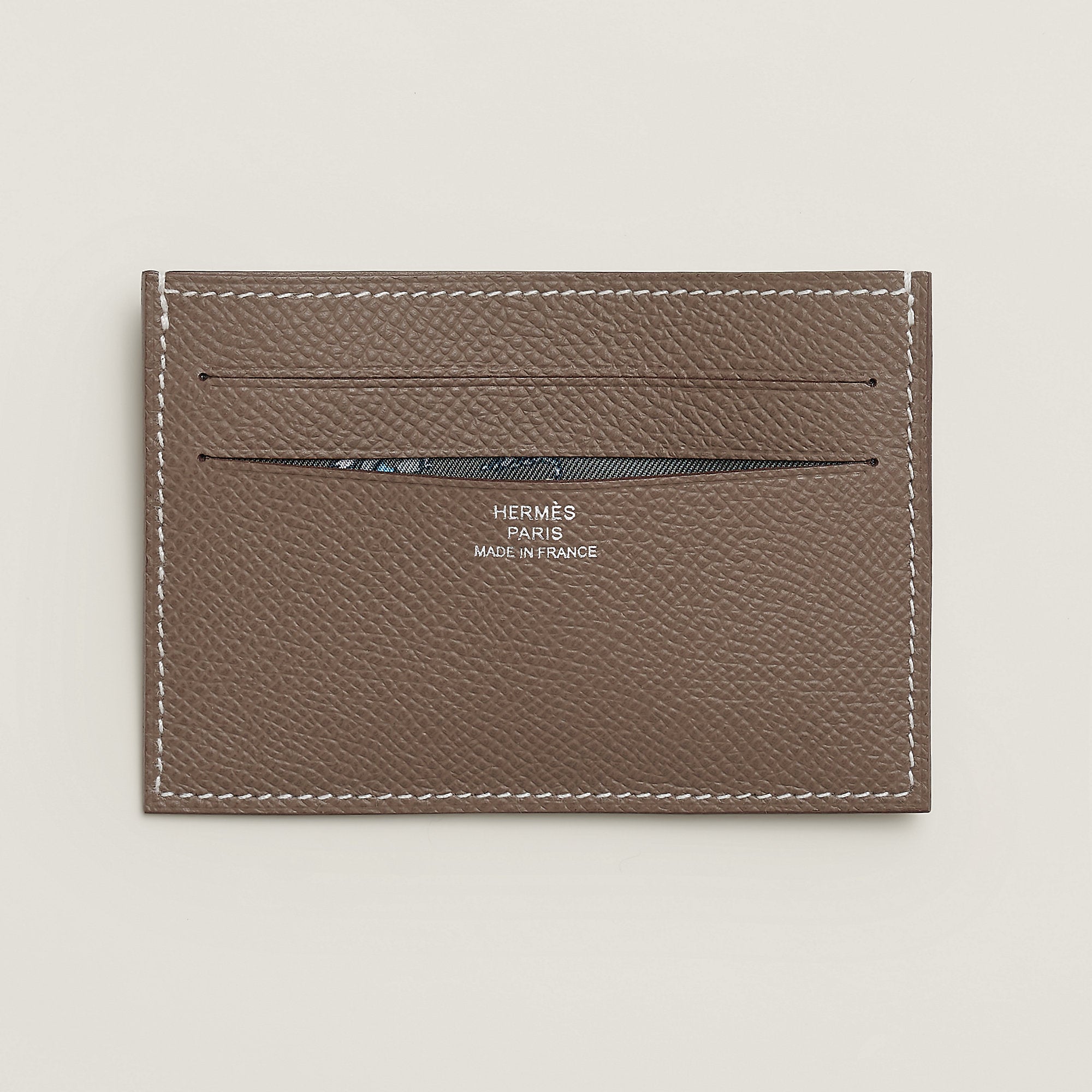 Hermes Citizen Twill Card Holder