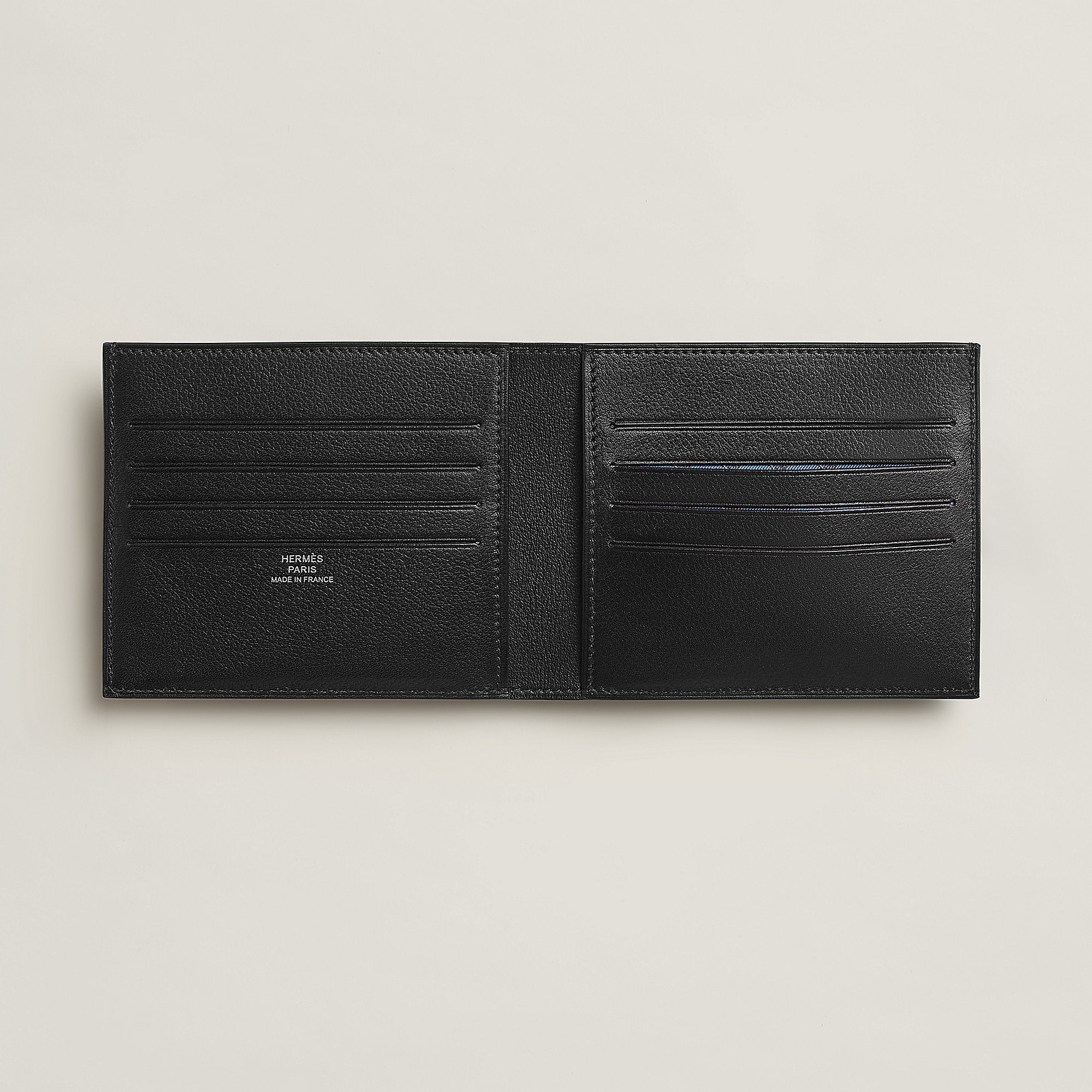 Hermes Citizen Twill Compact Card Holder Alezan